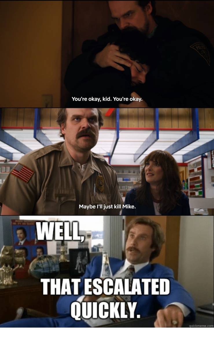 Stranger Things 10 Hilarious Hopper Memes That Will Make You Lol
