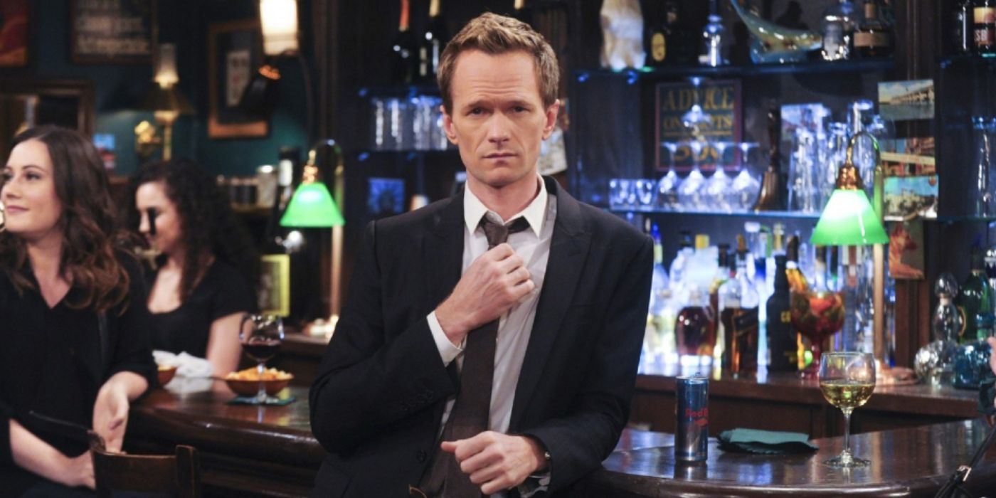 Barney at the bar in How I Met Your Mother.
