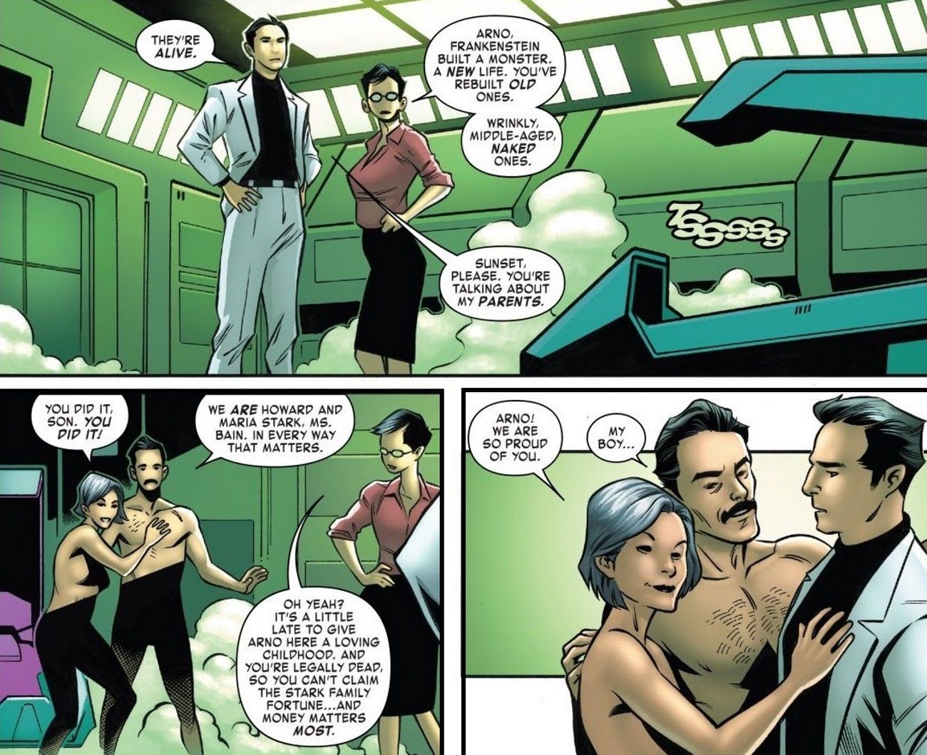 Howard Maria Stark Return To Life