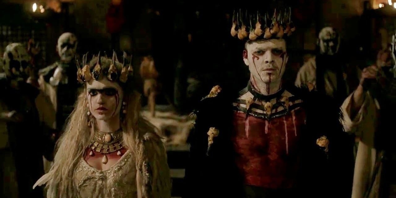 Ivar weds Freydis in a colorful wedding ceremony in Vikings
