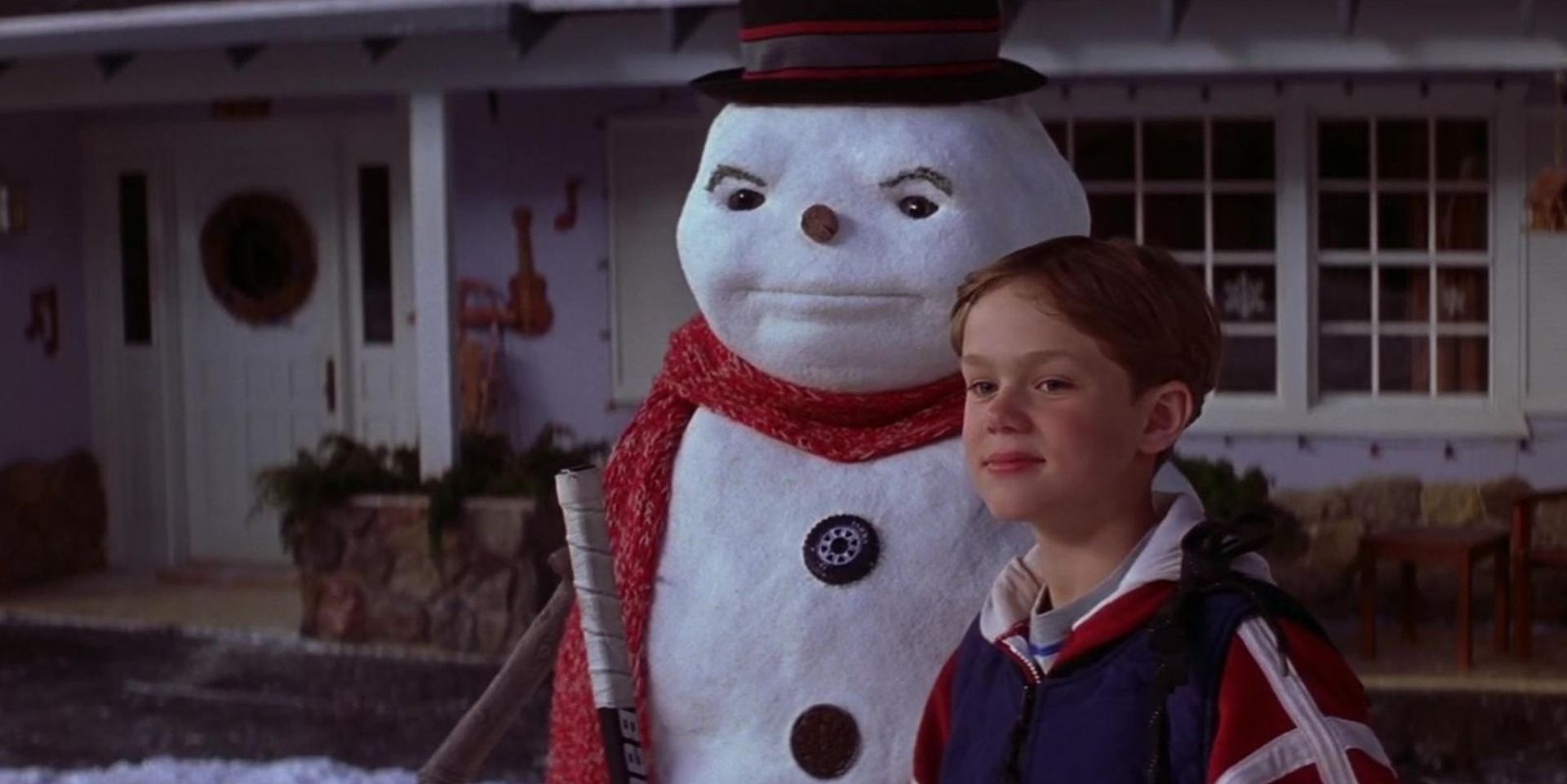 Jack Frost Standing Beside His Son 