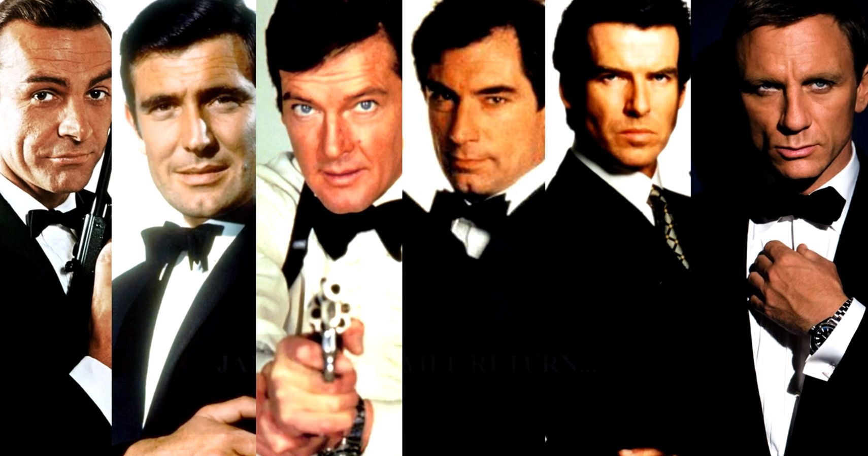 Names Of All James Bond Actors