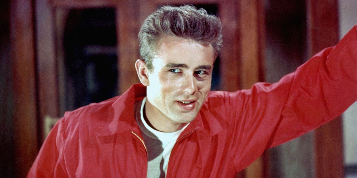 Jim Stark smiling in Rebel Without a Cause