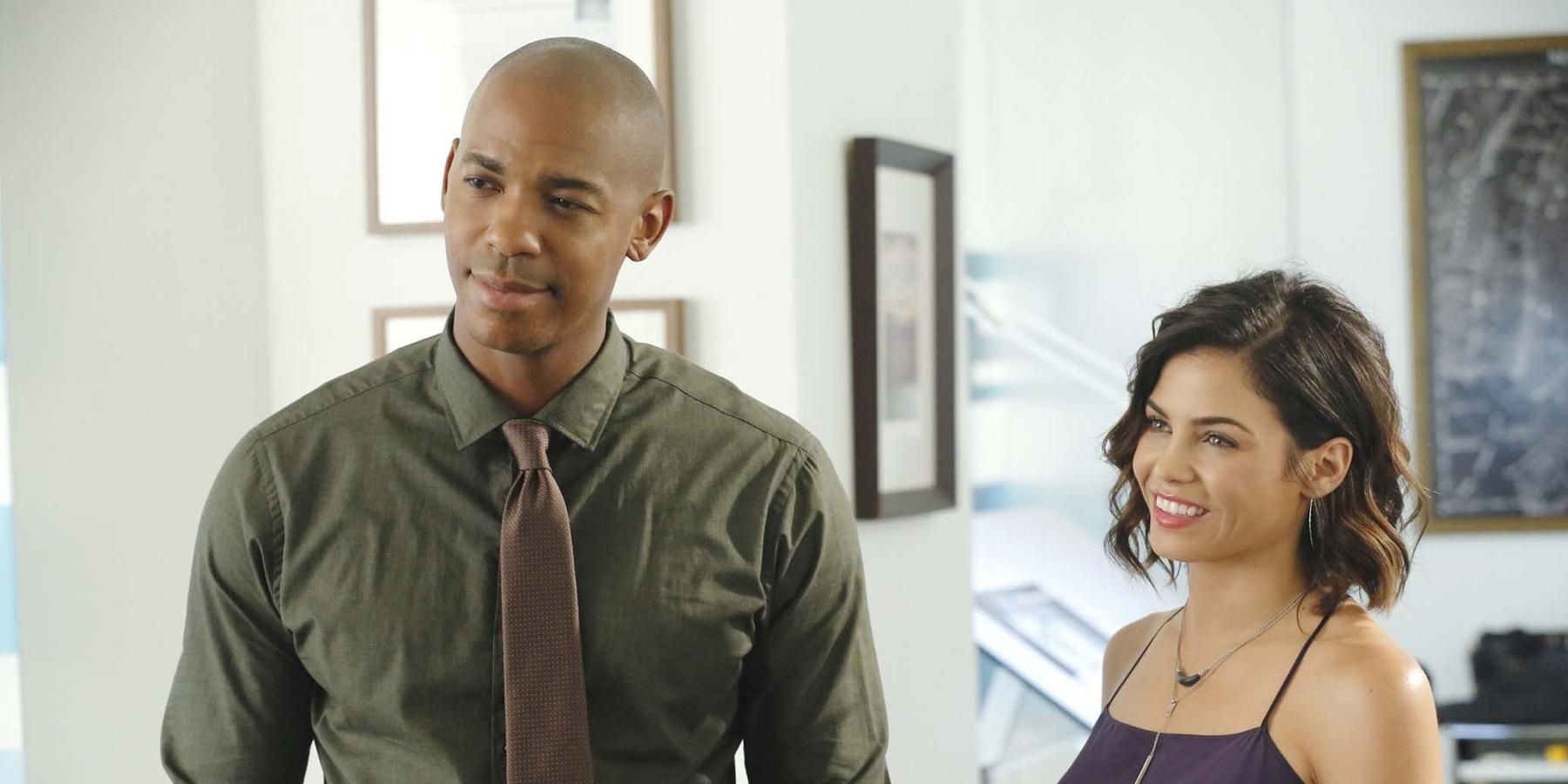 Jimmy Olsen and Lucy Lane in Supergirl