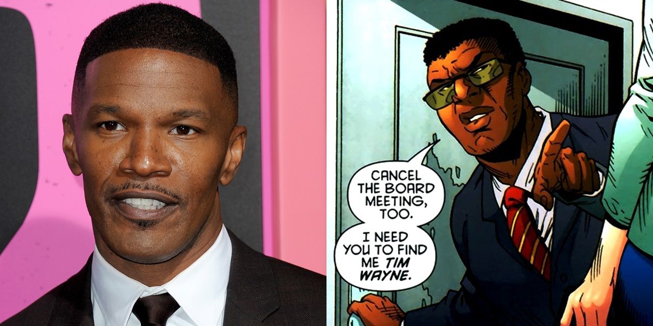 Jamie Foxx as Lucius Fox