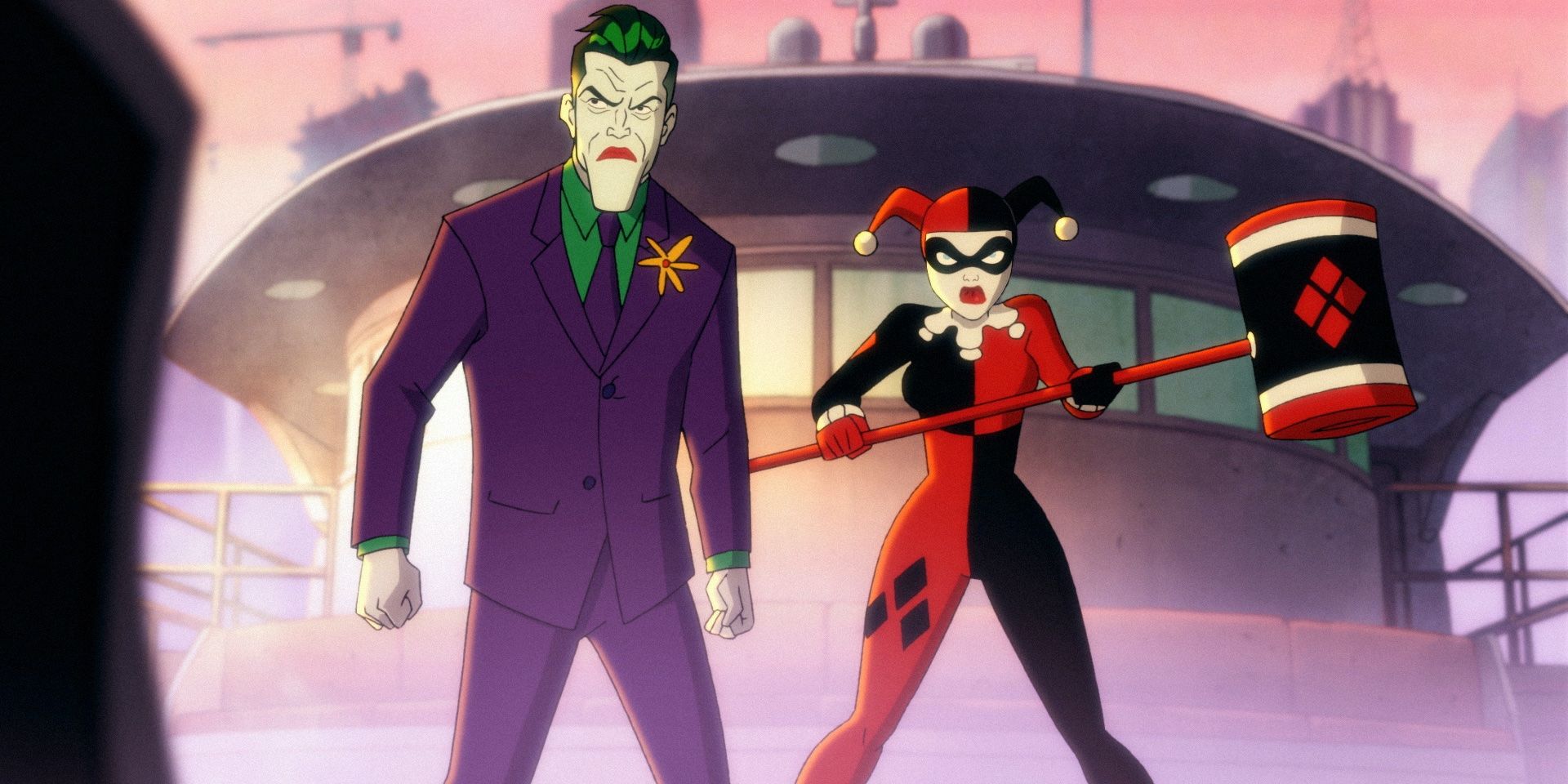 Joker and Harley Quinn in Harley Quinn Season 1 DC Universe