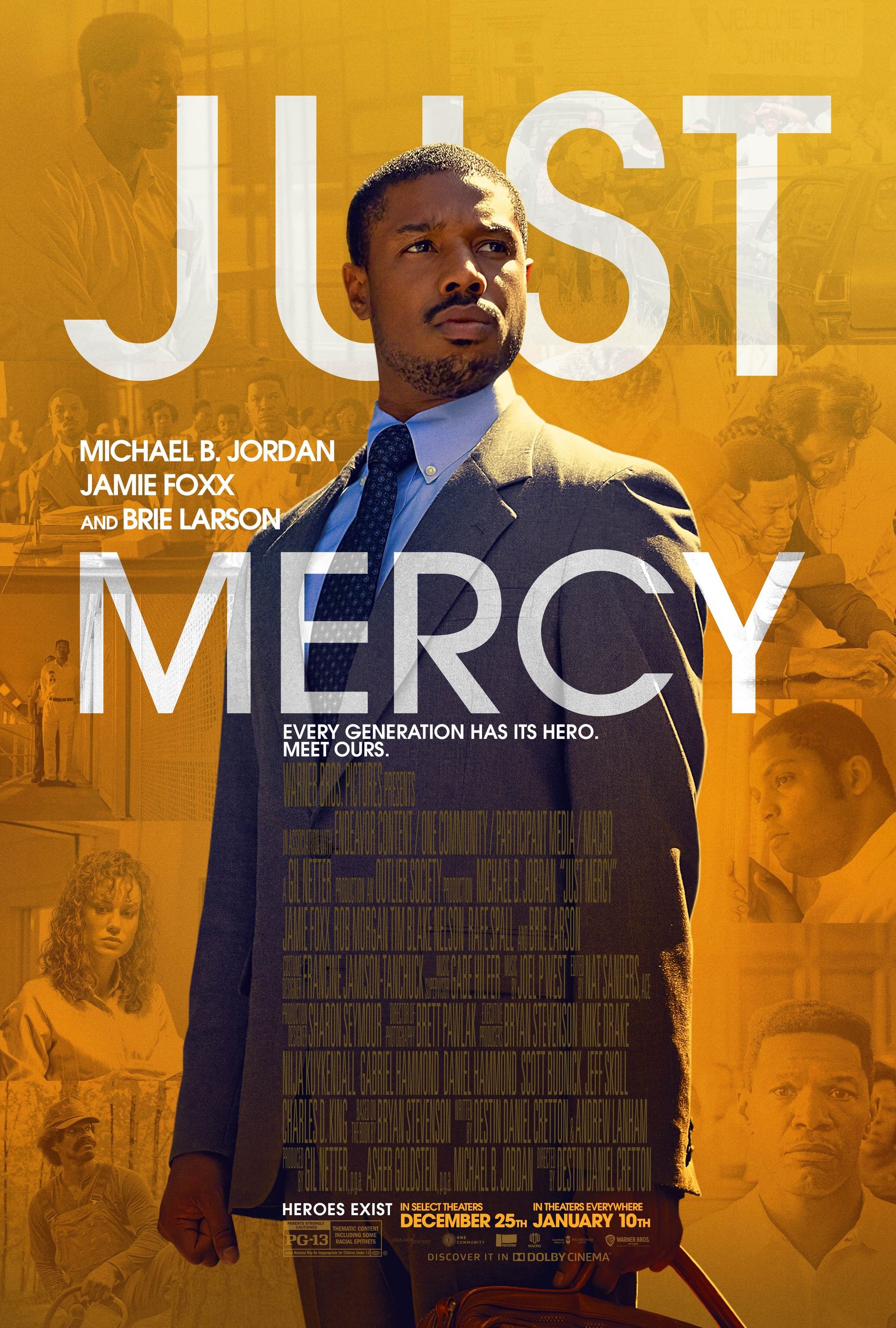 Just Mercy movie official poster