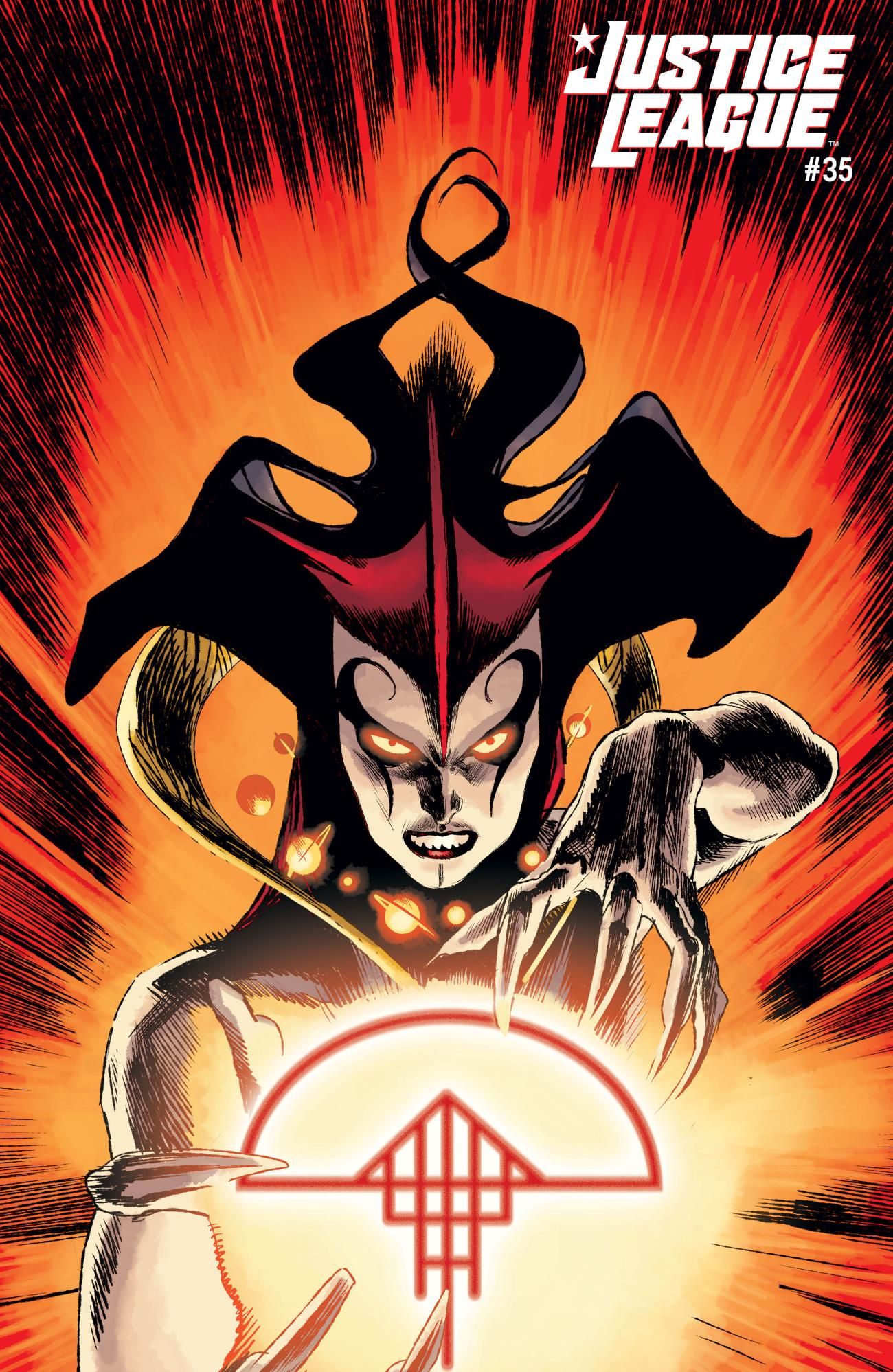 Justice League 35 Perpetua Cover