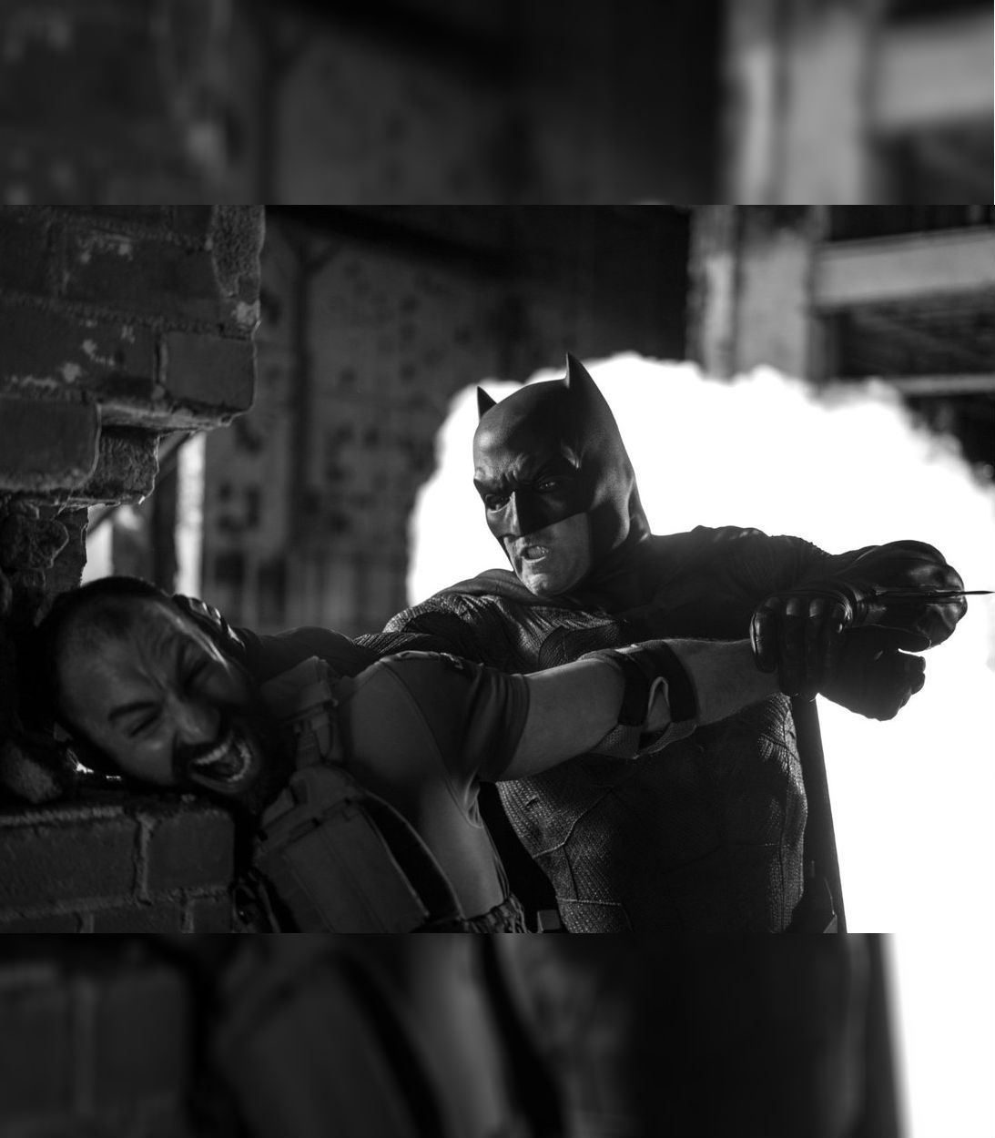 Justice League Snyder Cut Ben Affleck Batman Vertical
