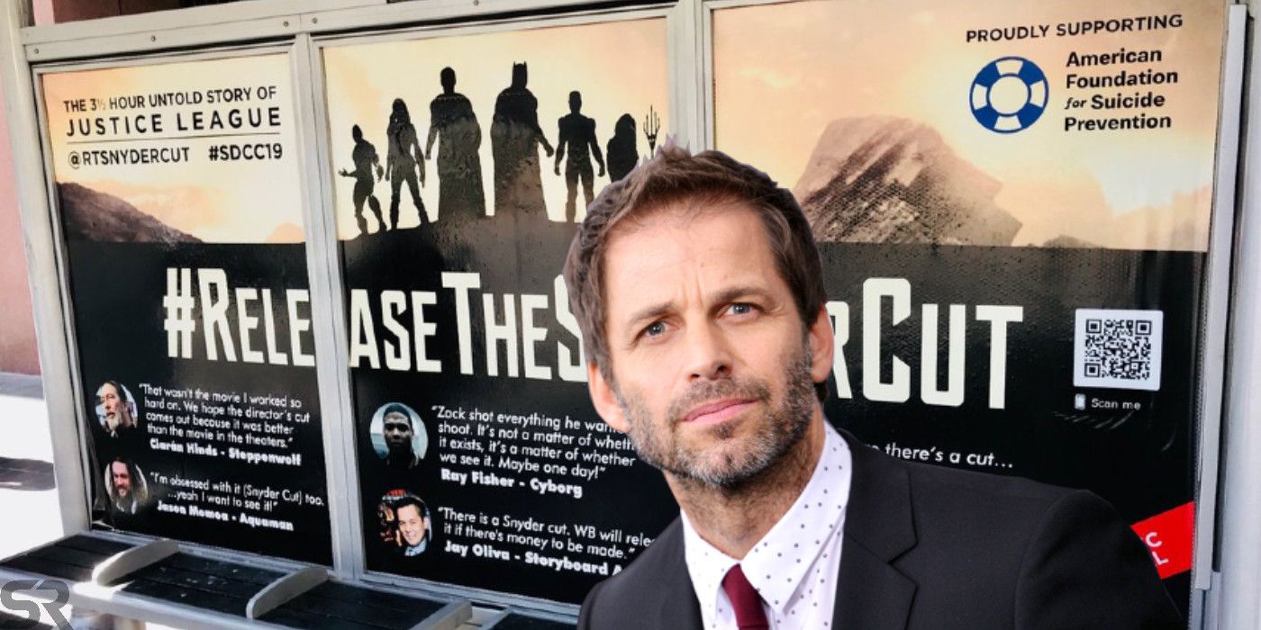 Justice League Snyder Cut Campaign