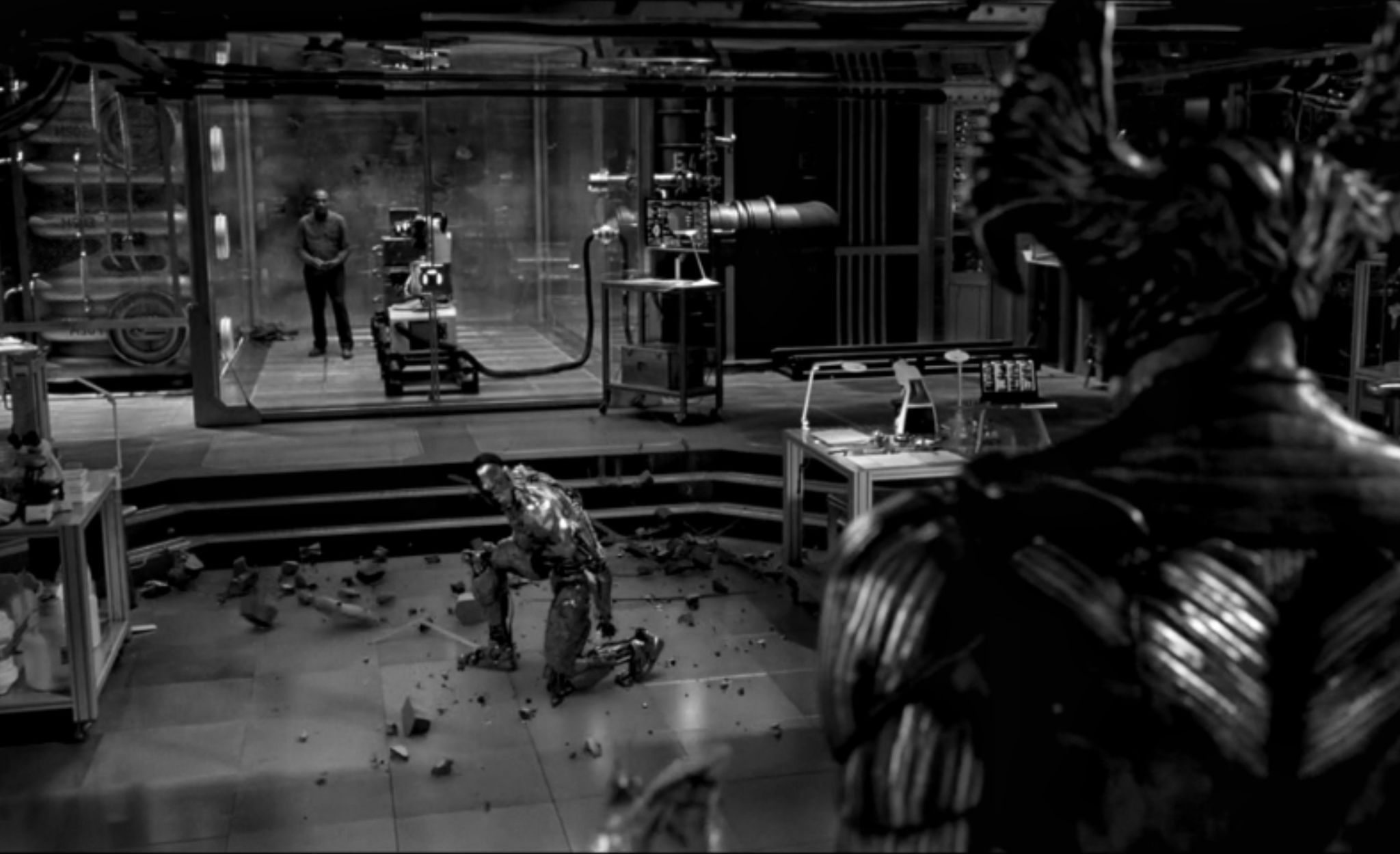 Justice League Snyder Cut Cyborg Steppenwolf Star Labs