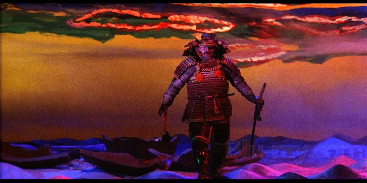 A still from the 1980 Samurai film Kagemusha.