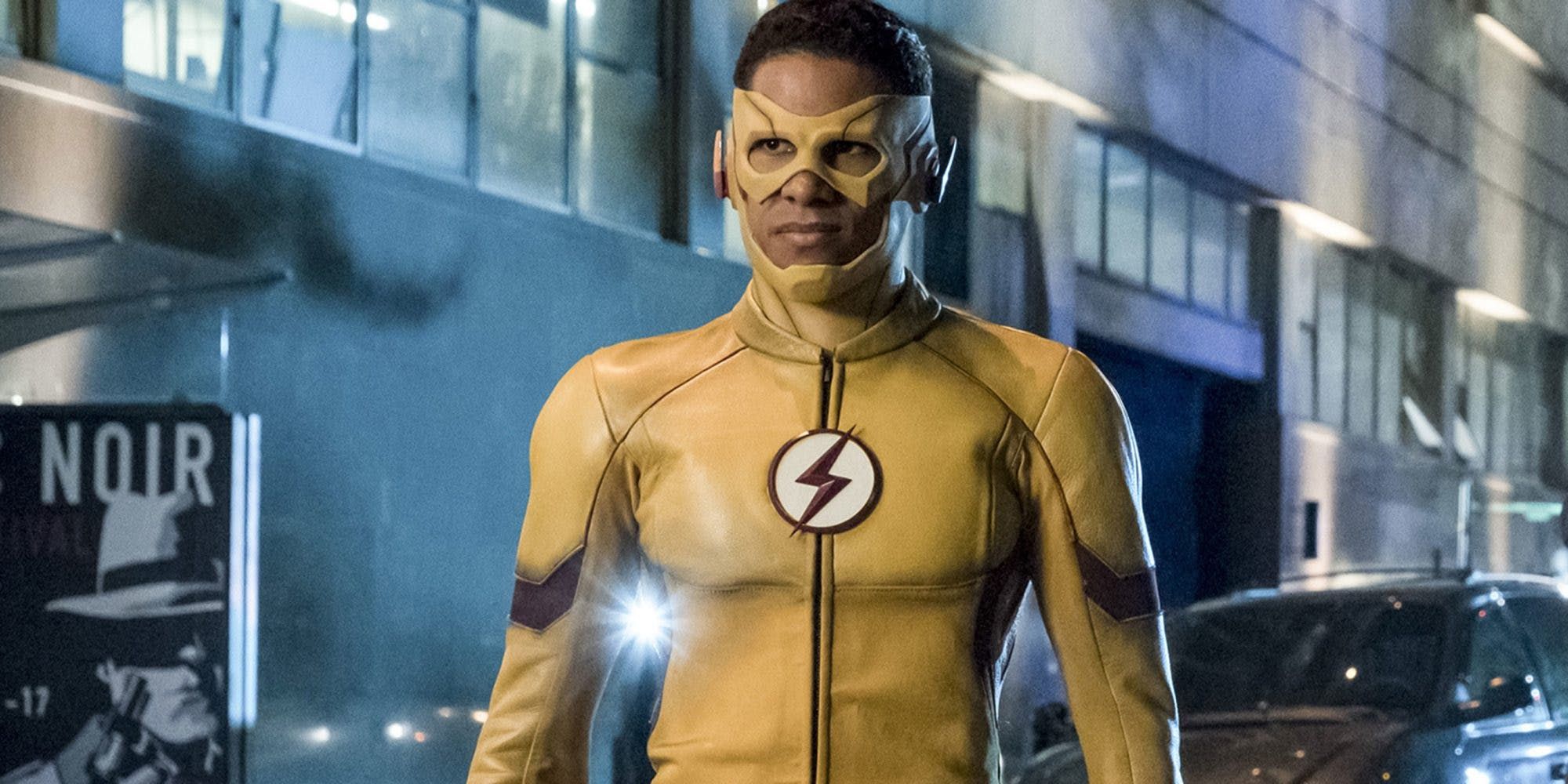 Kid Flash returns in his costume