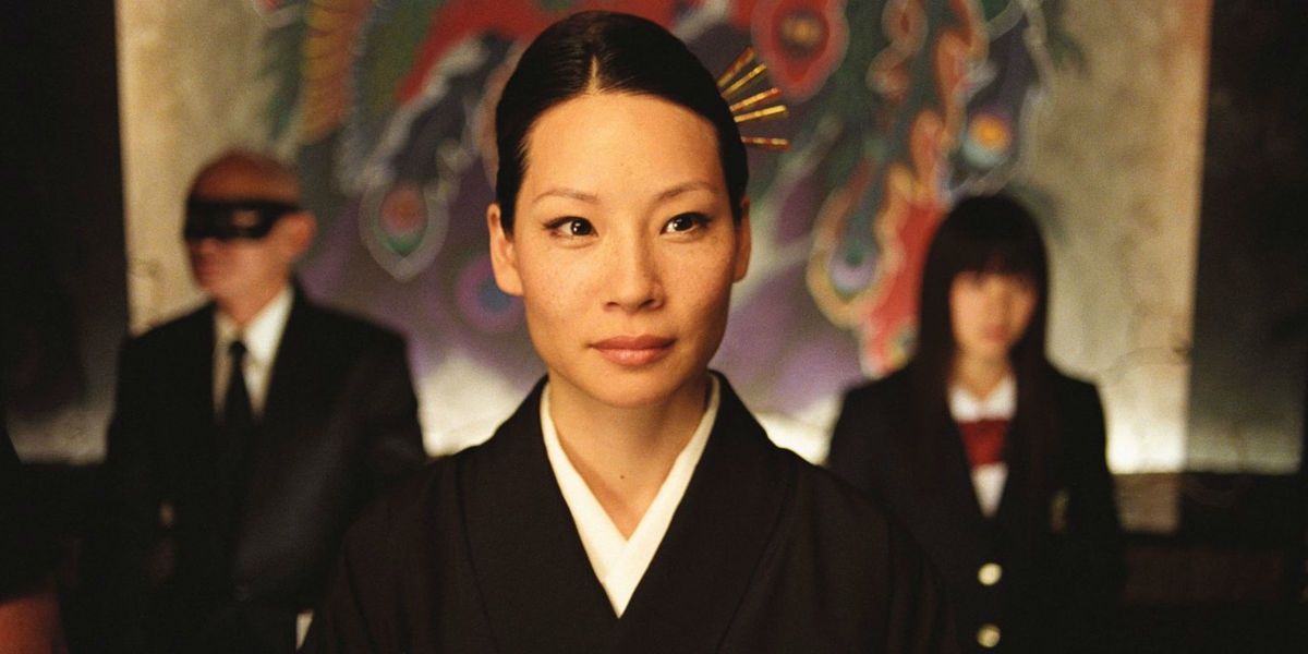 O-Ren with backup in Kill Bill