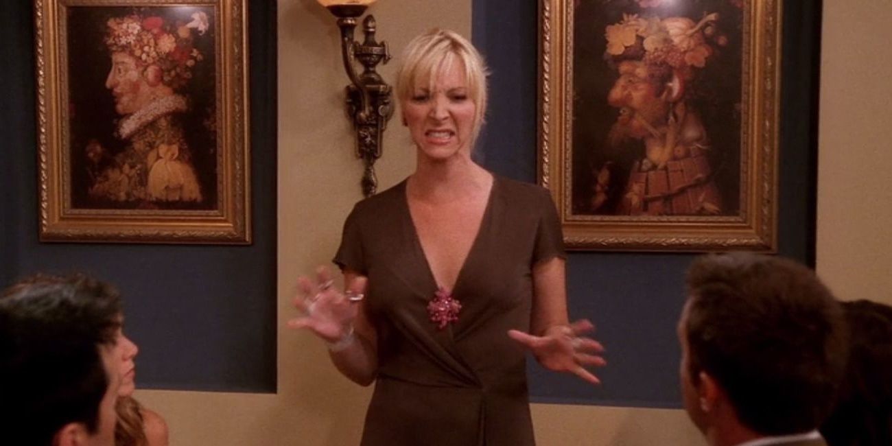 Phoebe yelling in Friends