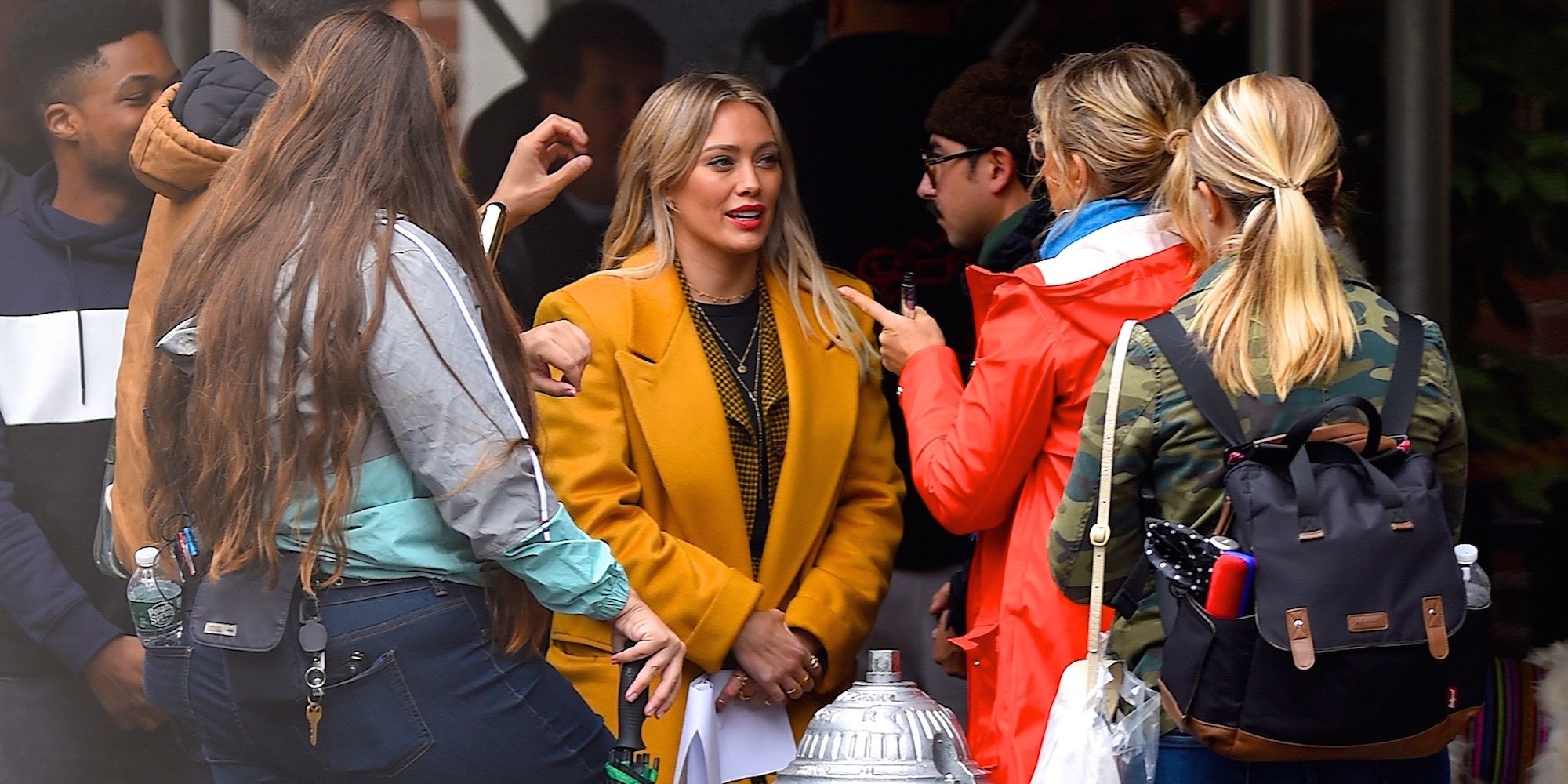 Lizzie McGuire reboot-first day of filming