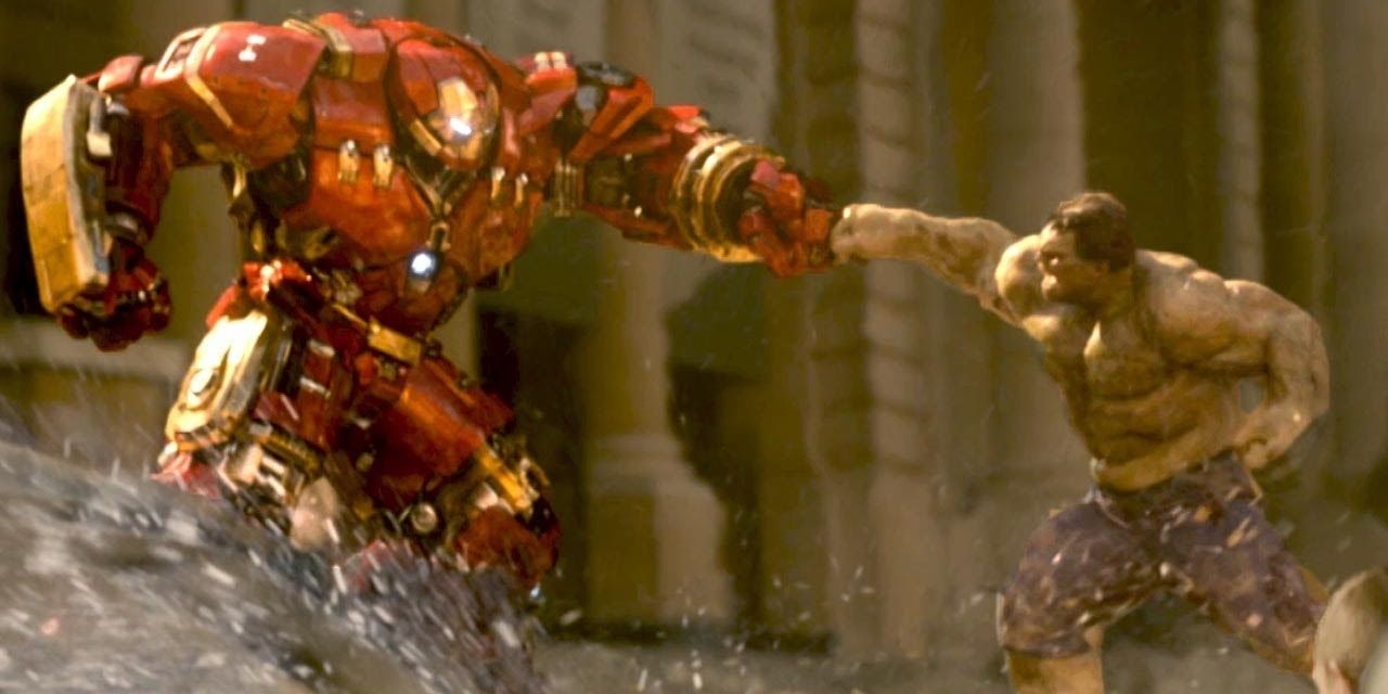 MCU Phase 2 Fights Hulk vs. Hulkbuster Cropped