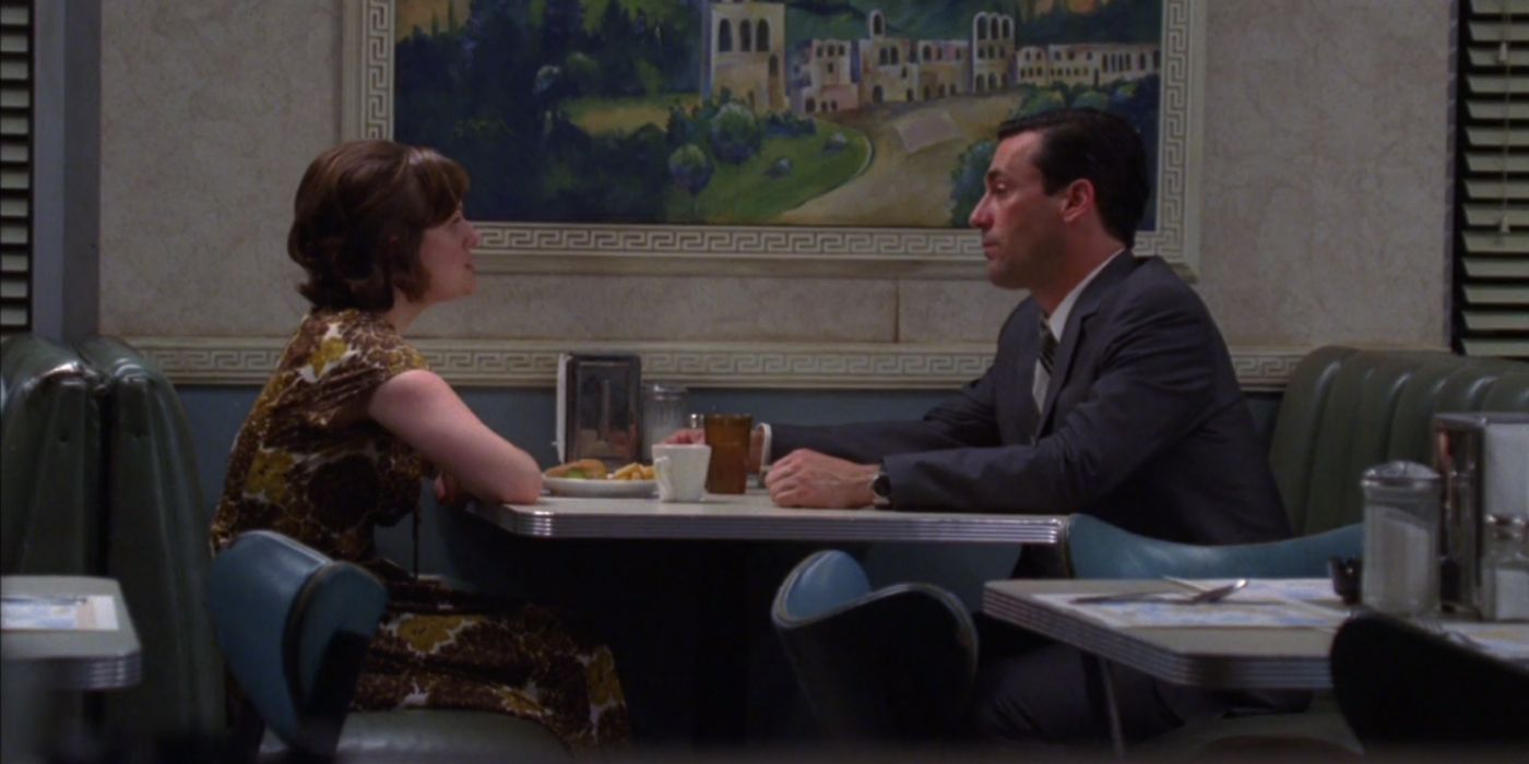 Mad Men Don and Peggy The Suitcase