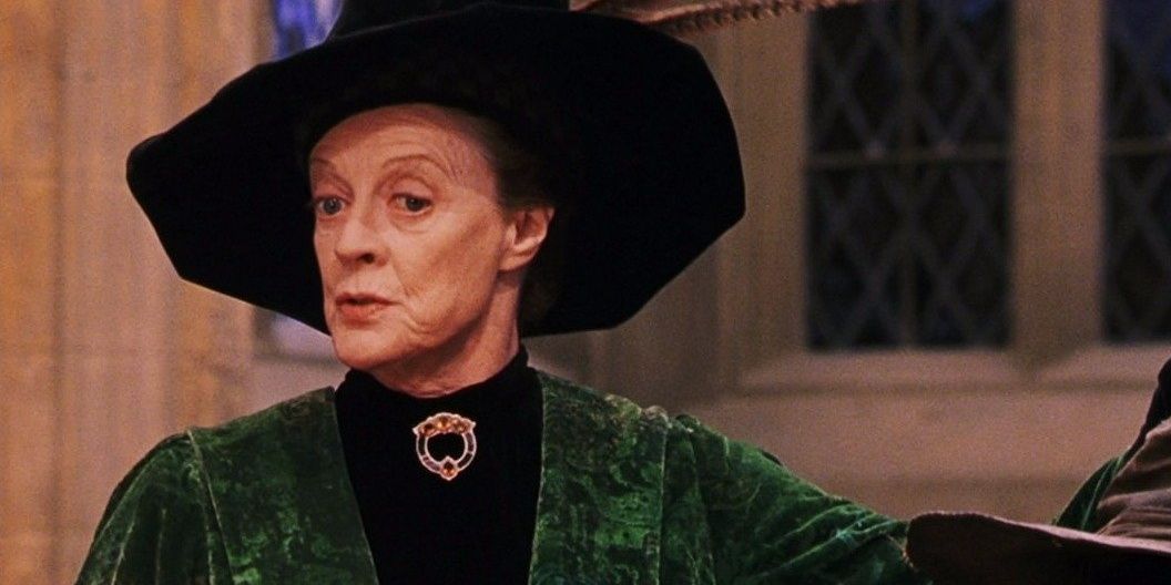 Maggie Smith As Minerva McGonagall In Harry Potter