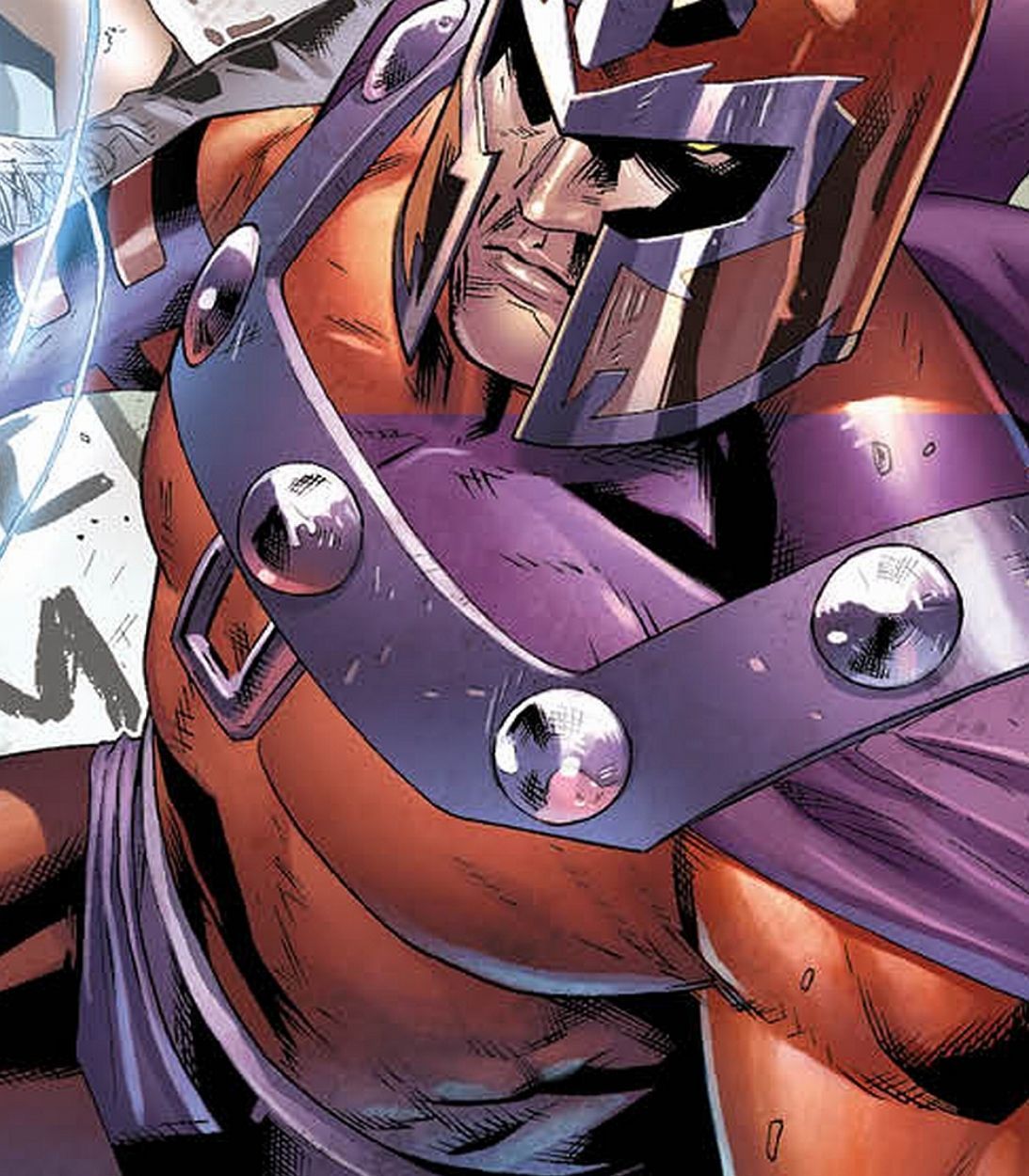 Magneto Comic Art Vertical
