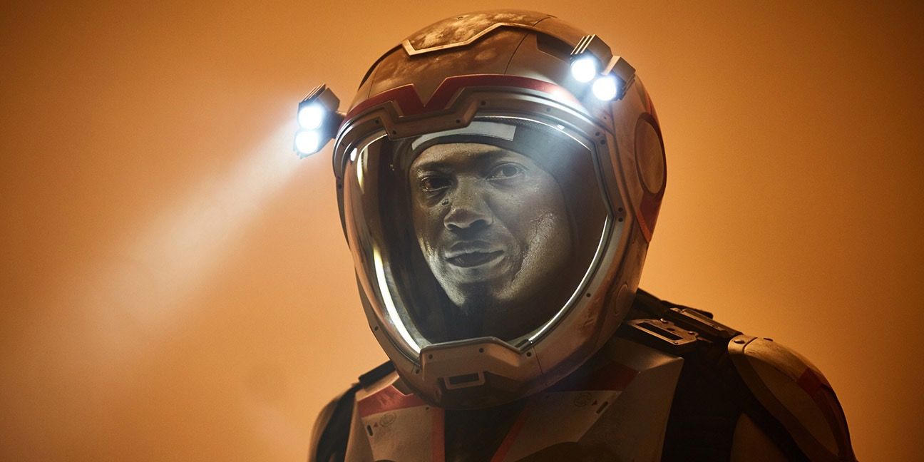 Astronaut on Mars in finale of For All Mankind