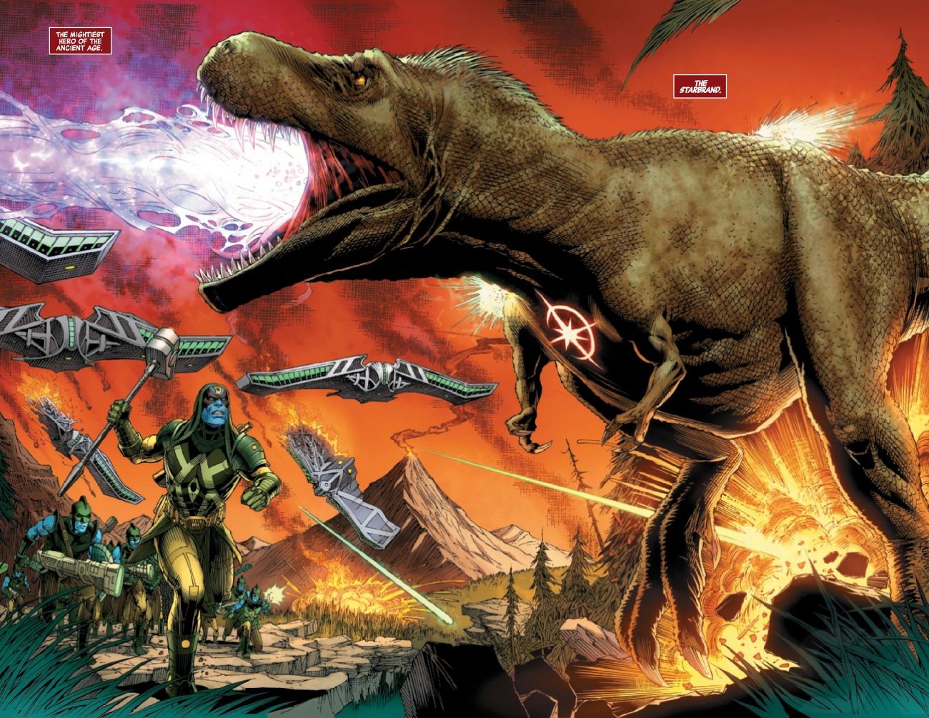 Marvel Avengers Dinosaur Starbrand Preview 3