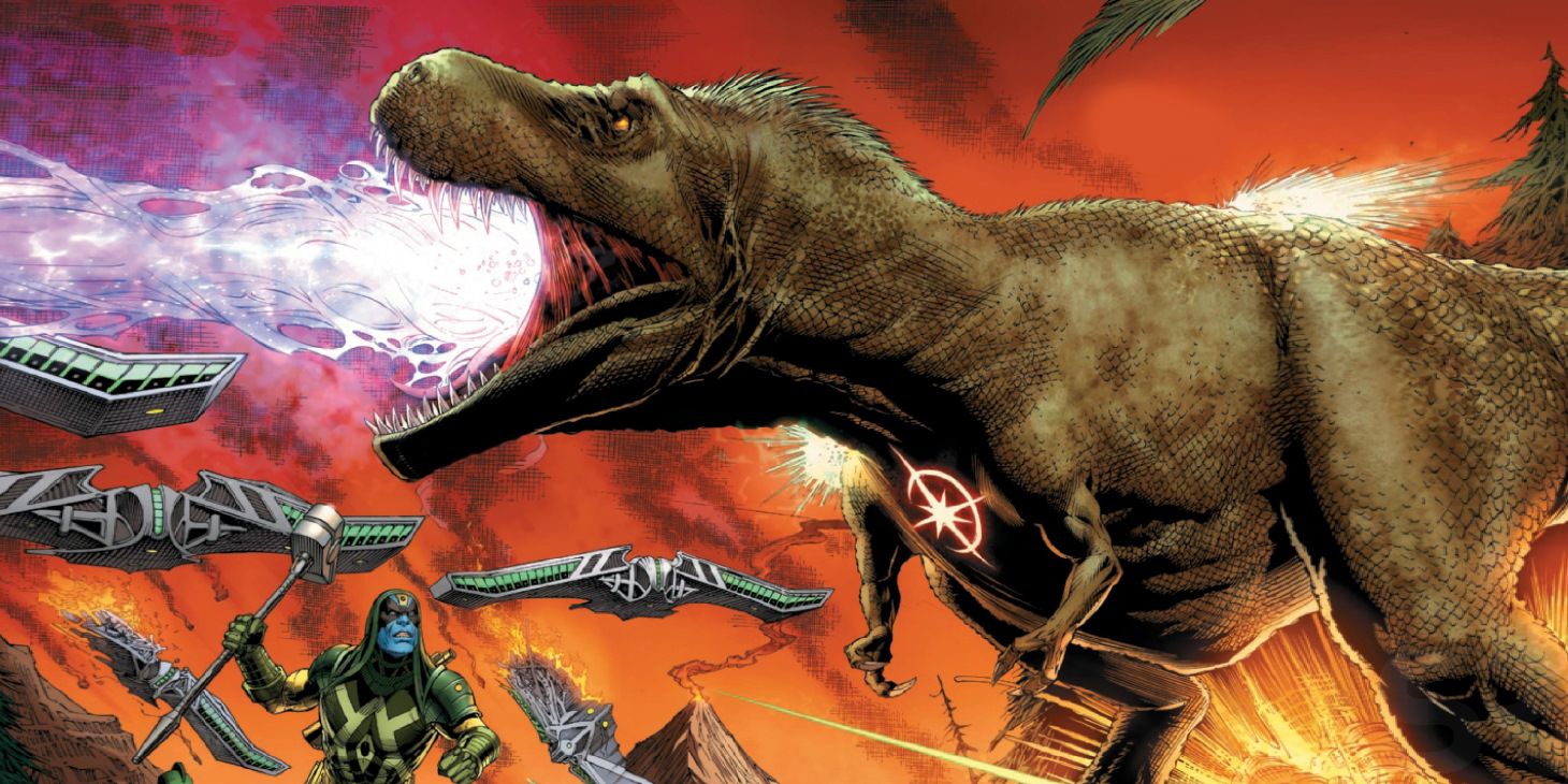 Marvel Starbrand Dinosaur T-Rex Comic
