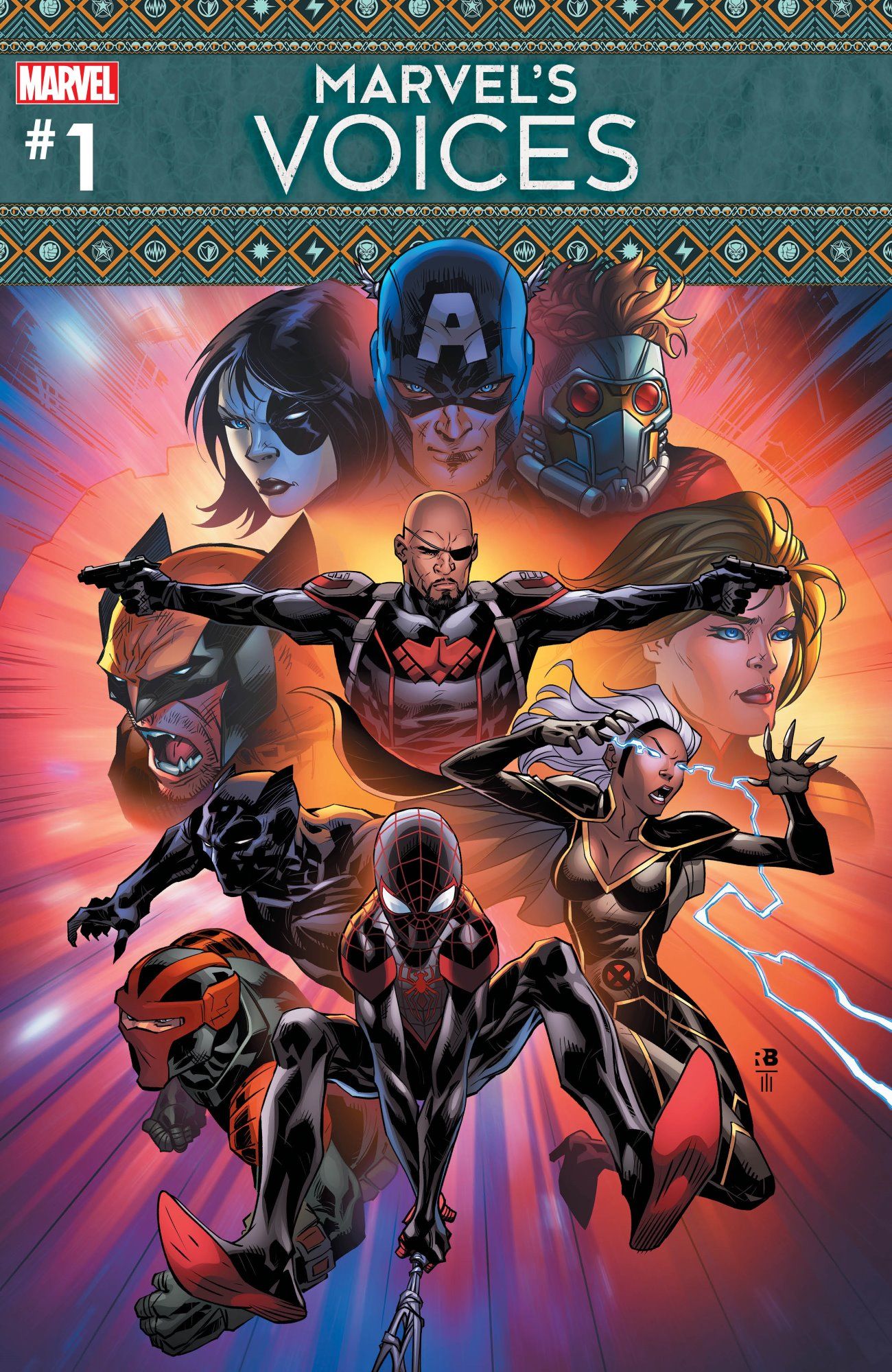 Marvels Voices Comic Book Cover Art