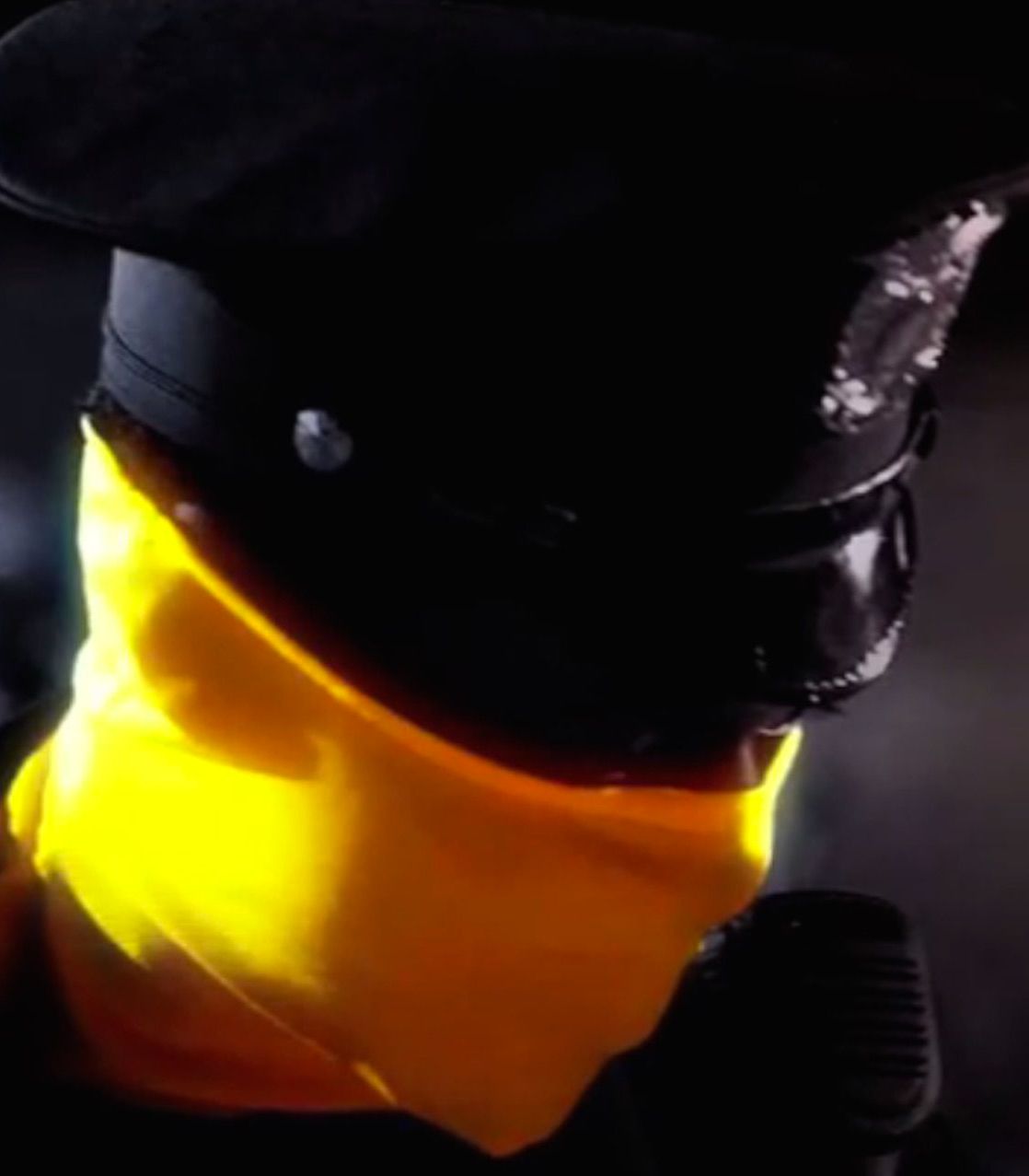 Masked Cop in Watchmen