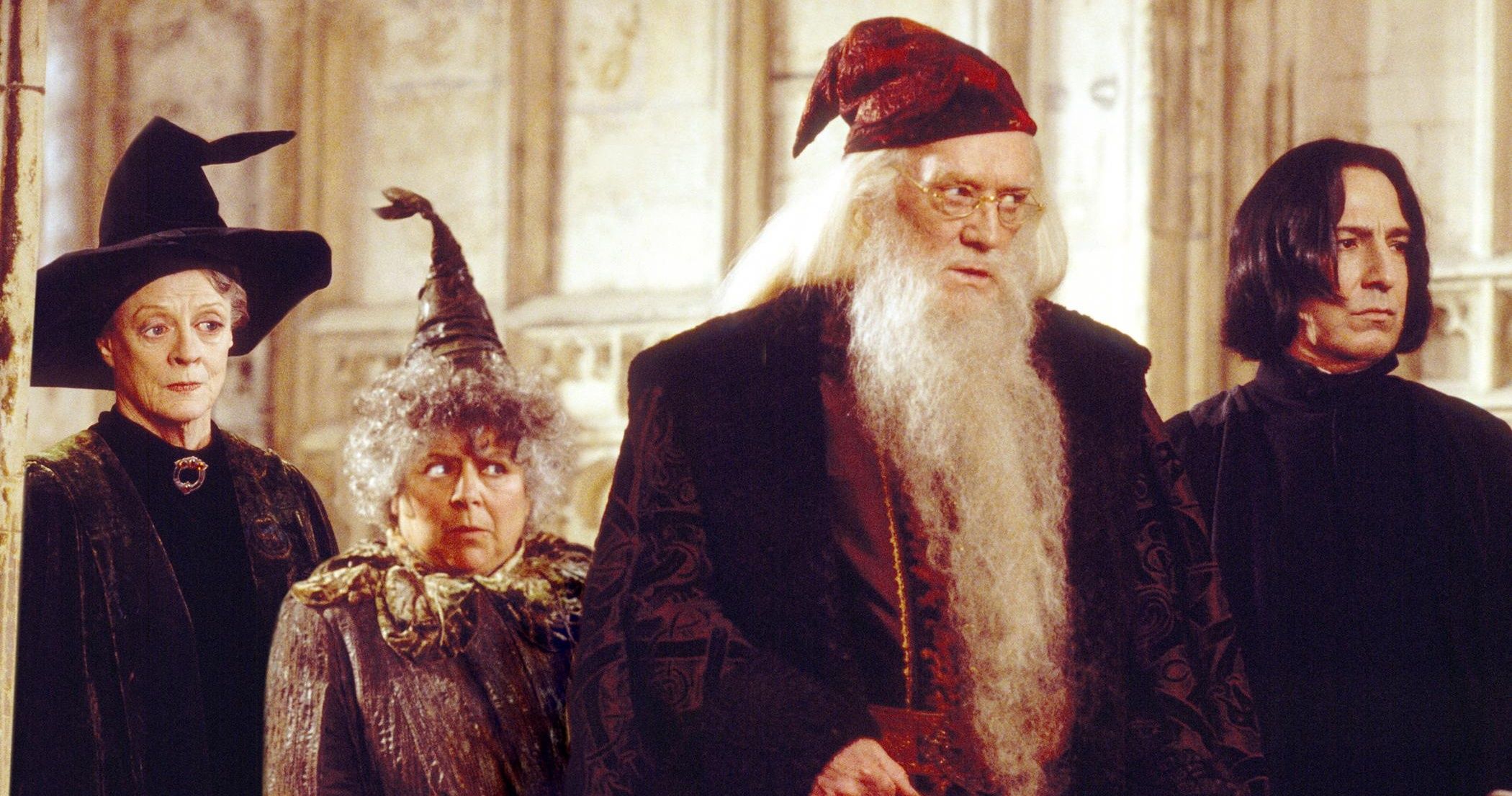 McGonagall Sprout Dumbledore And Snape In Harry Potter
