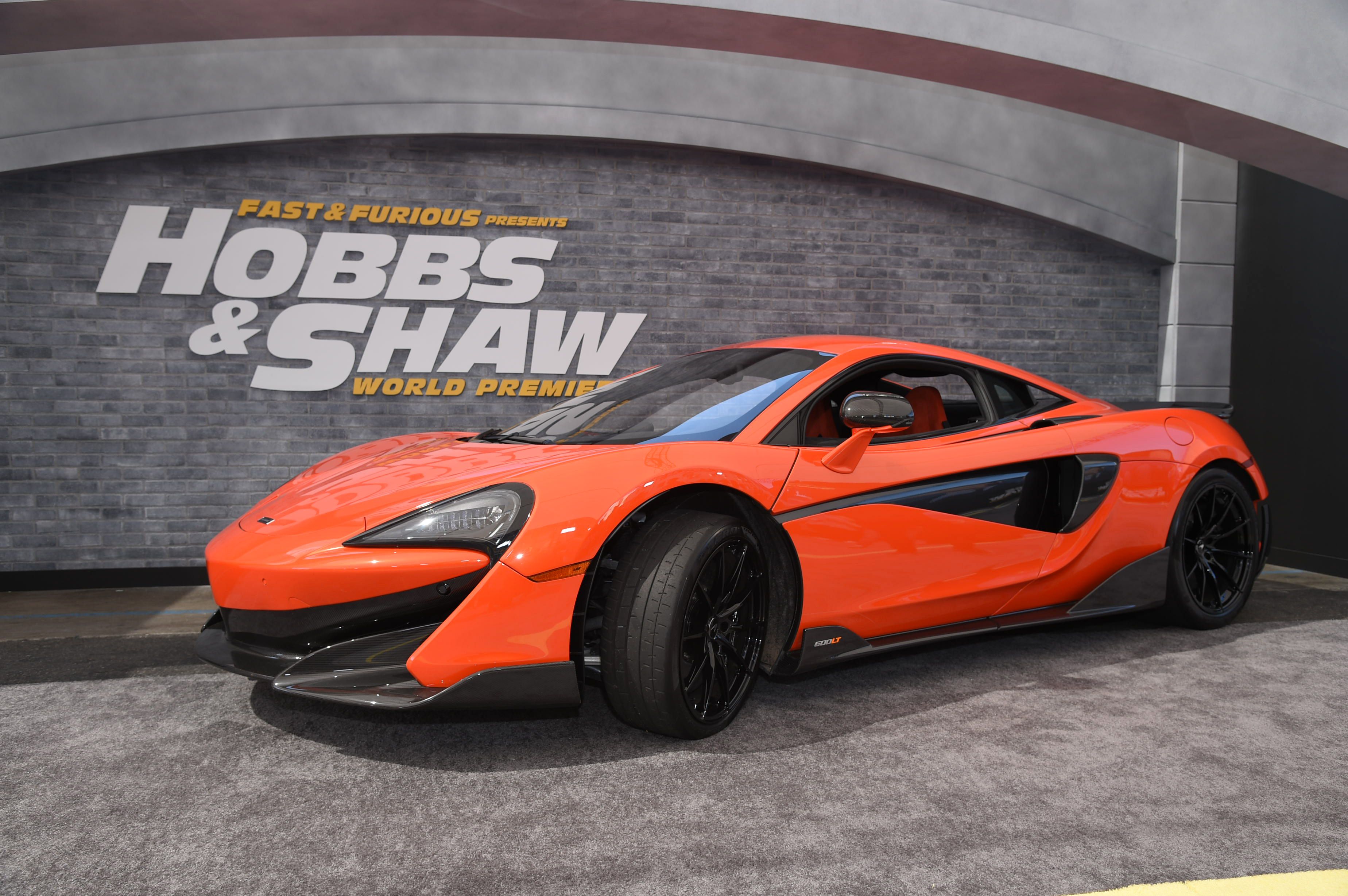 McLaren 720S at the Hobbs and Shaw Premiere