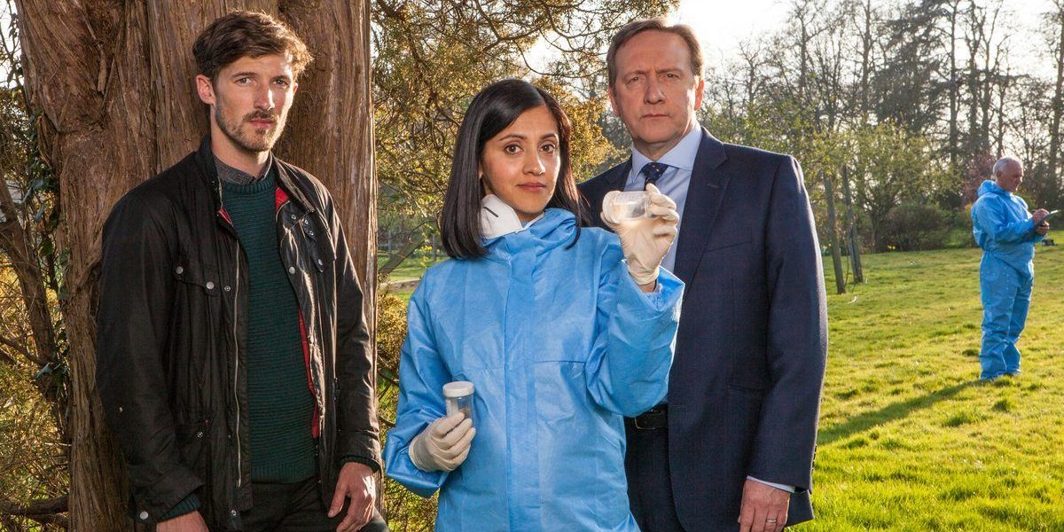 The inspectors and forensic scientists in Midsomer Murders