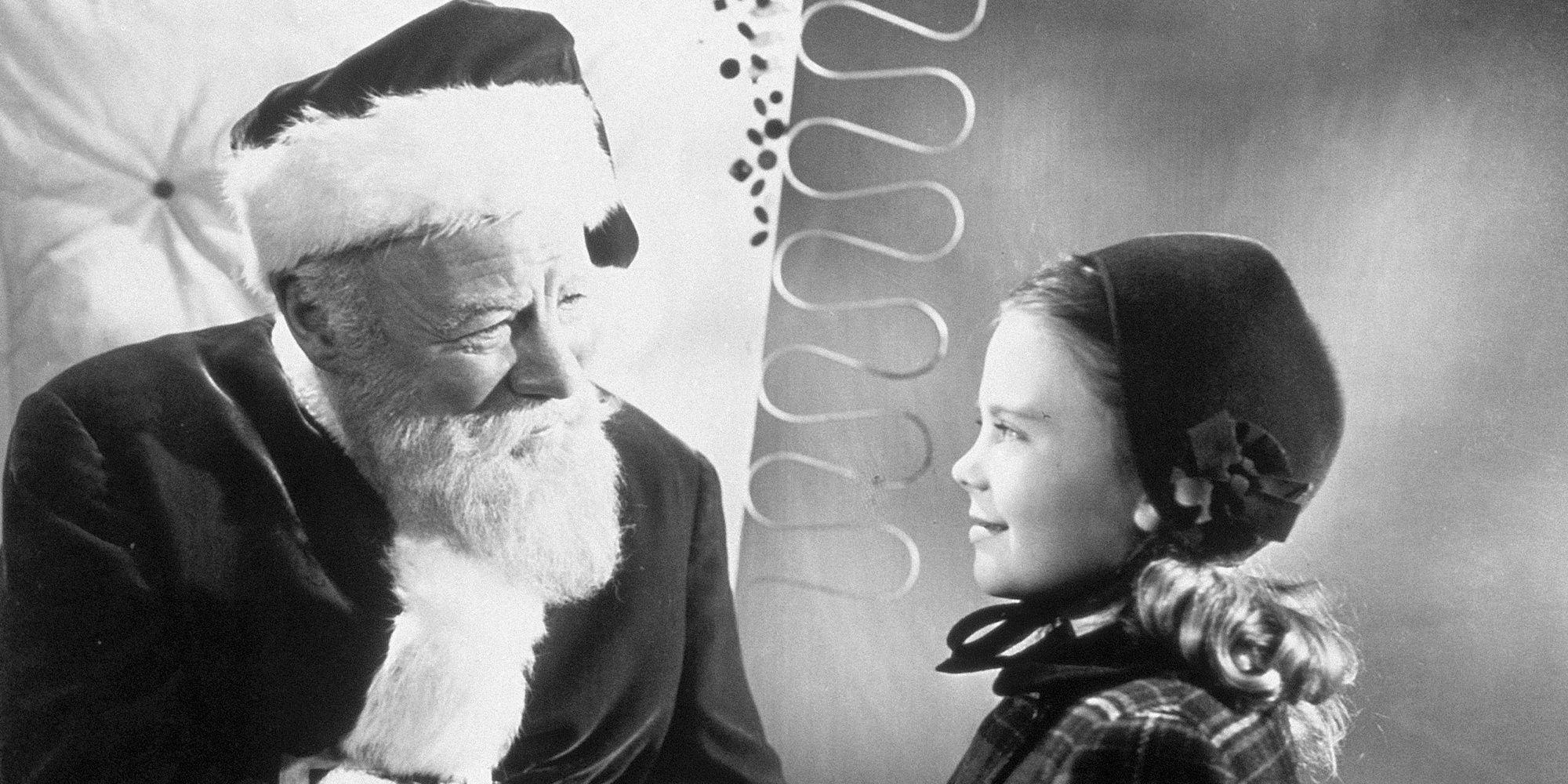 Edmund Gwen plays Santa in Miracle on 34th Street