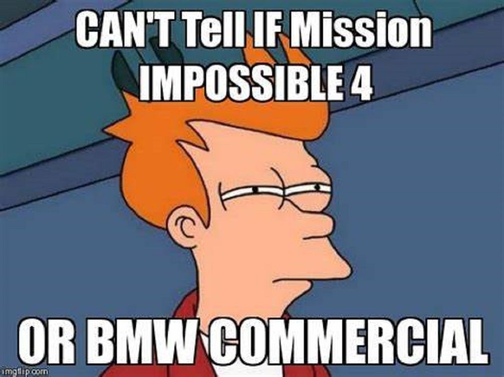 Mission Impossible BMW meme 1