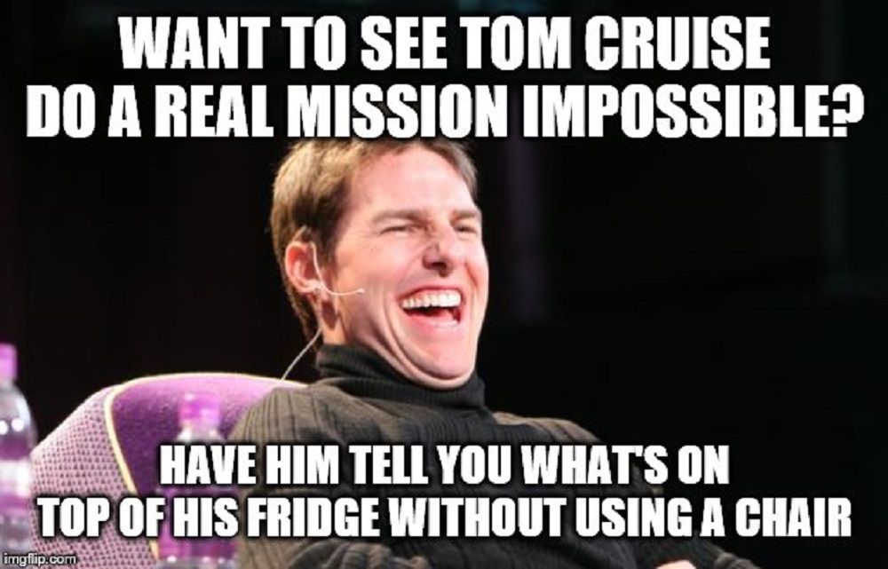 Mission Impossible Tom Cruise Short Meme