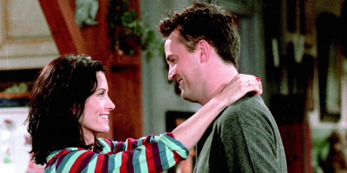 Monica and Chandler Romantic Cropped