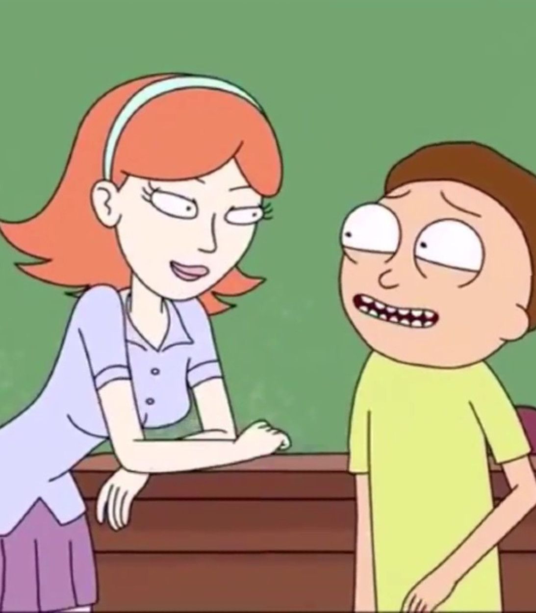 Morty and Jessica Rick and Morty Vertical