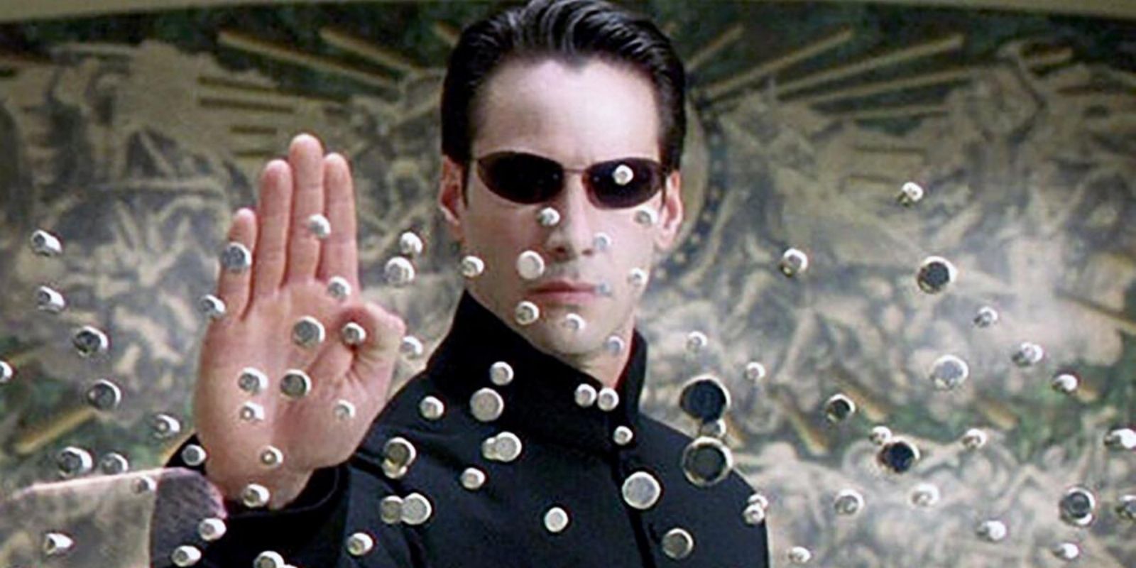 Neo from Matrix played by Keanu Reeves
