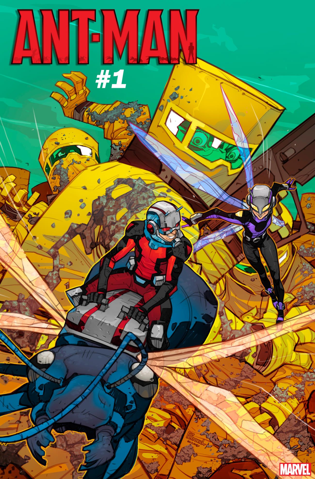 New Ant-Man Comic Cover Stinger