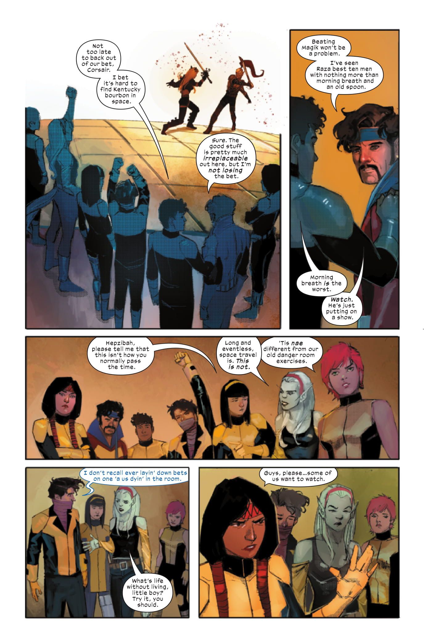 New Mutants Comic Preview 3
