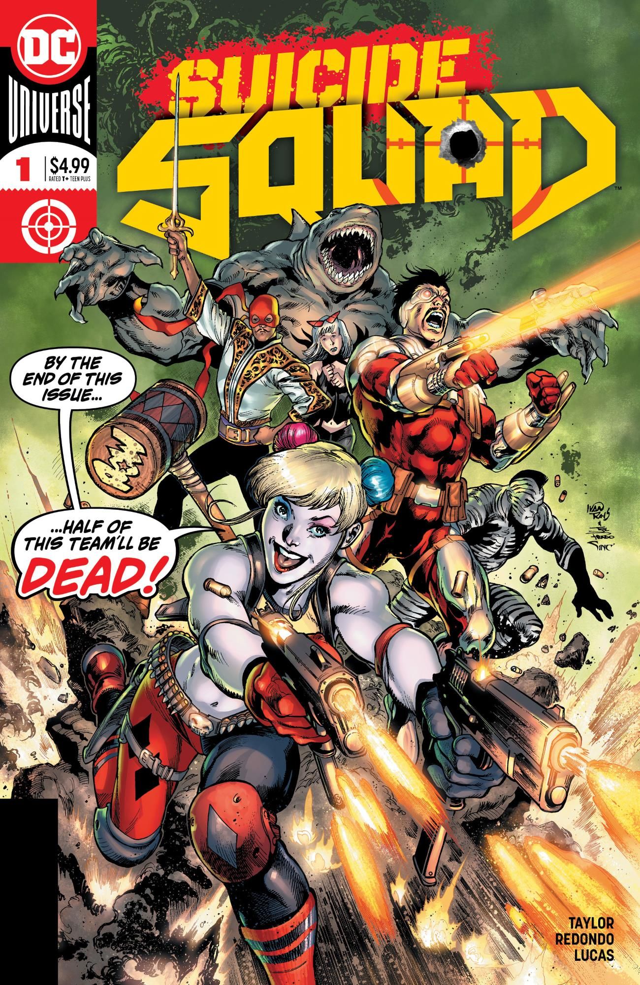 New Suicide Squad Comic Cover Art