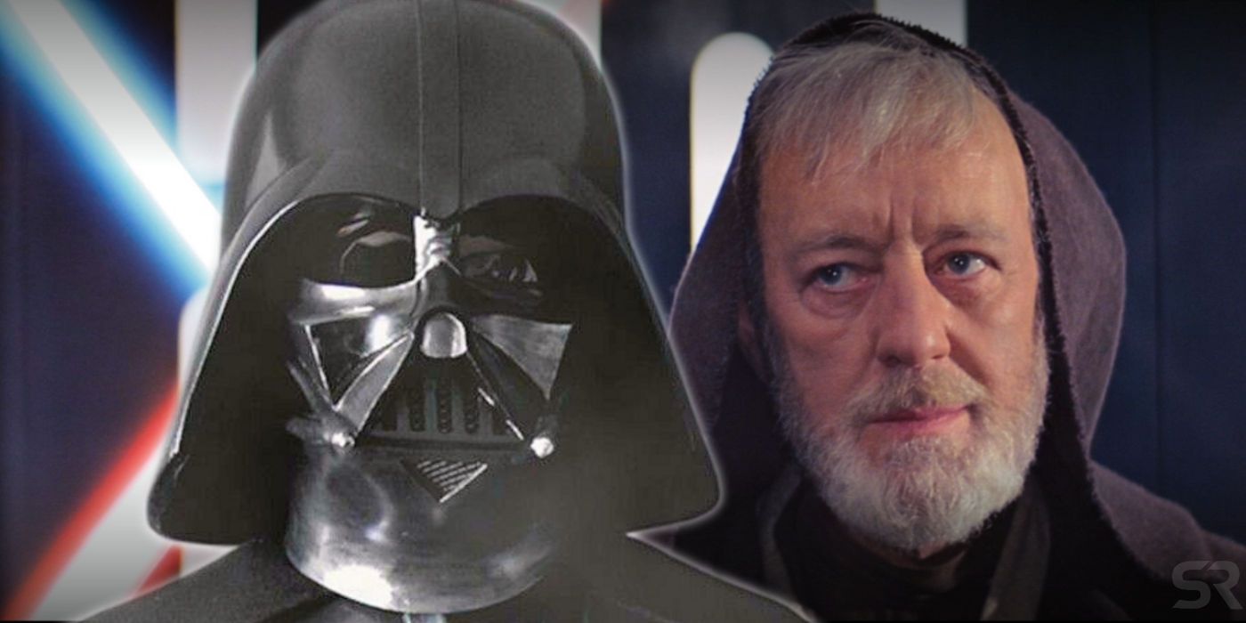 Obi-Wan vs Vader in Star Wars A New Hope