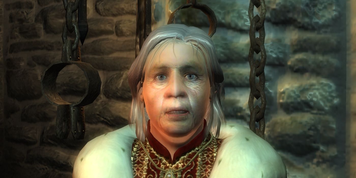 Uriel Septim is in the dungeons in Oblivion