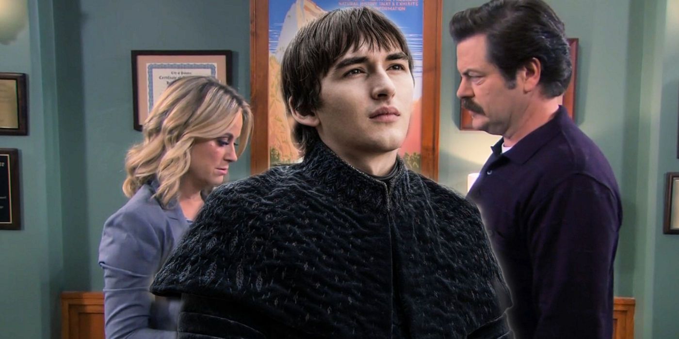 Parks and Rec with Game of Thrones Bran