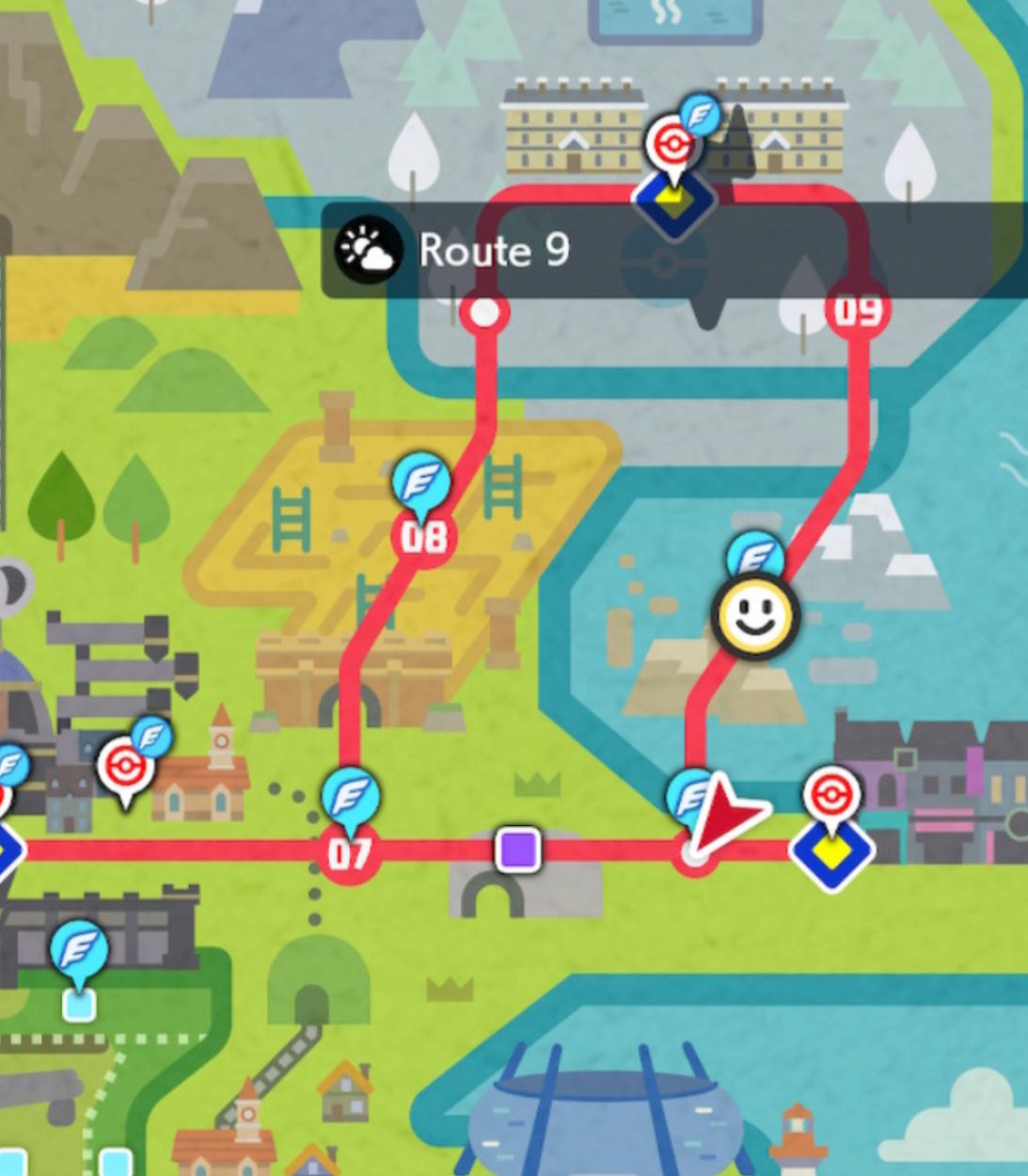 Pokemon sword and shield clobbopus map vertical