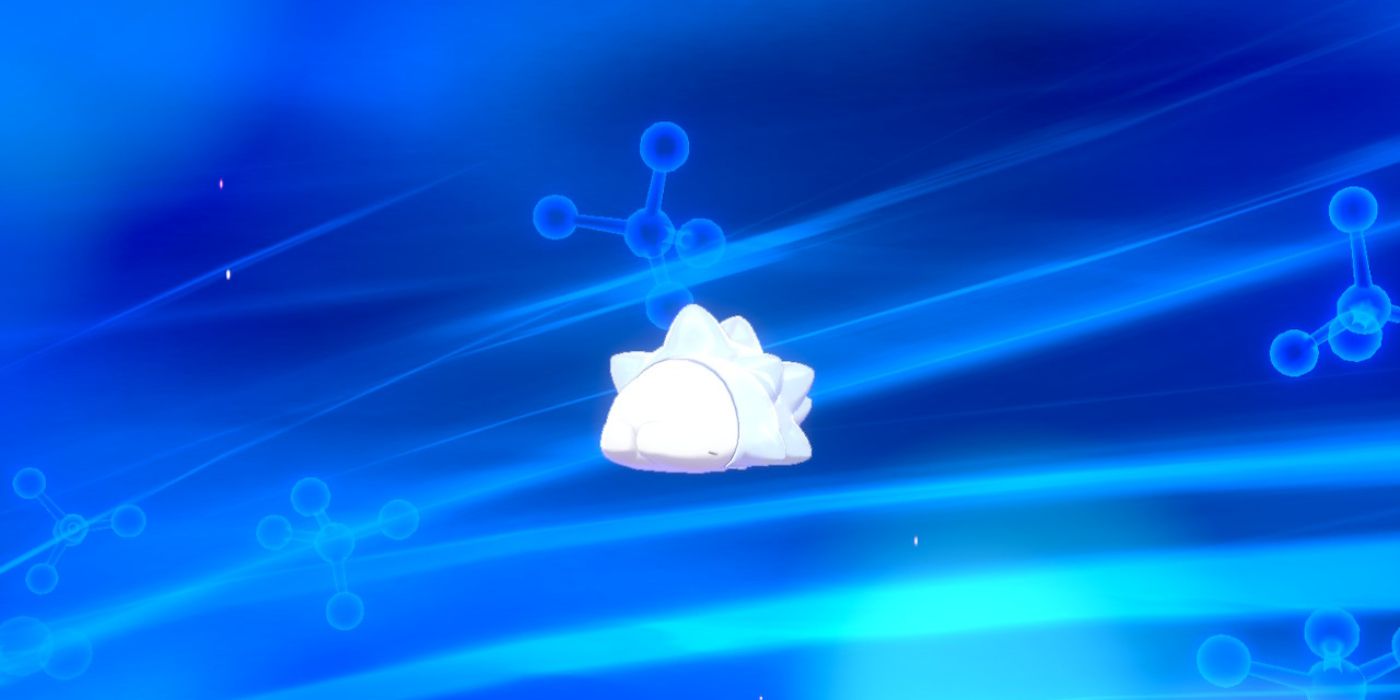 Snom as seen in Pokemon Sword and Shield.