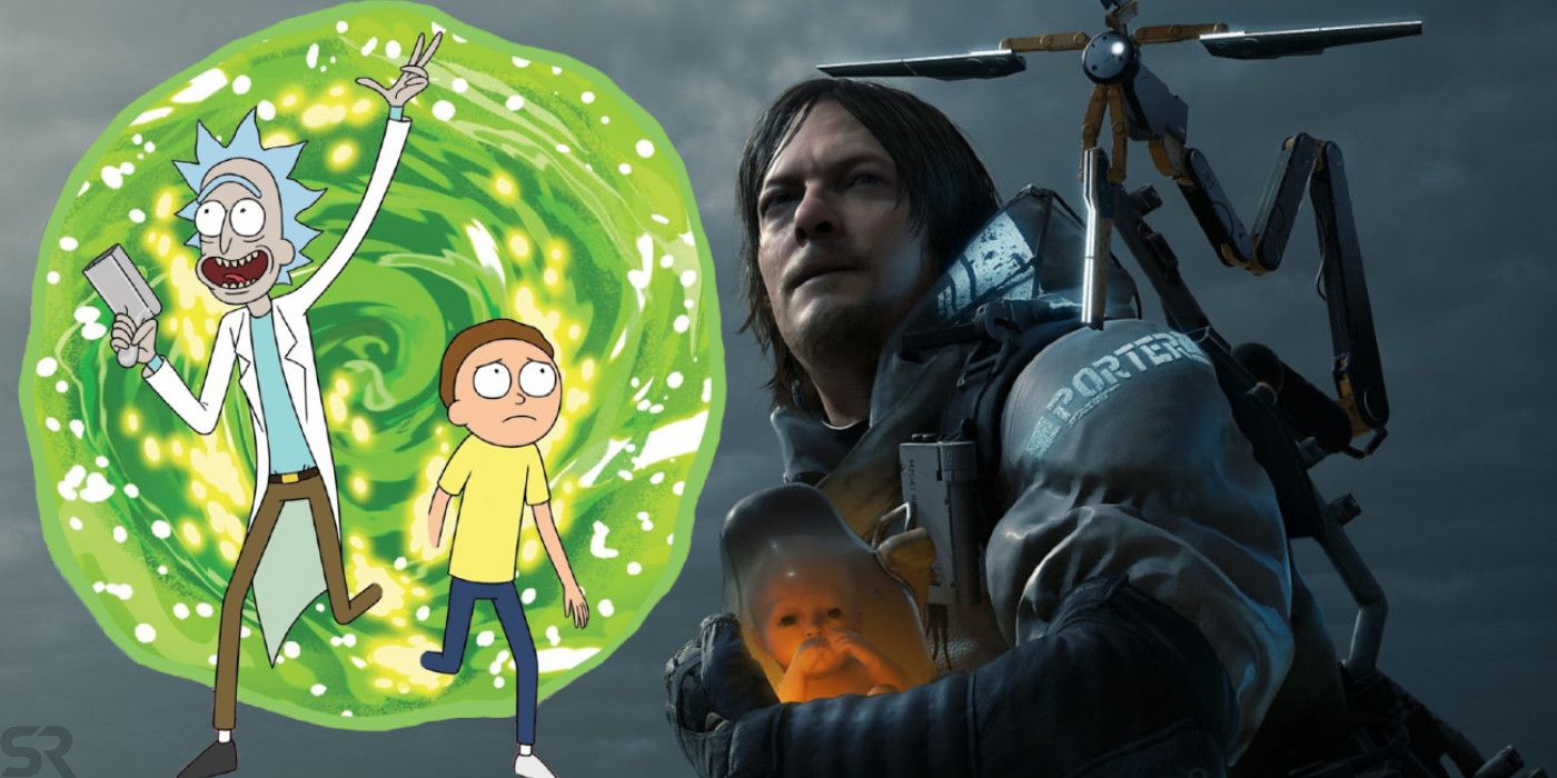 Rick and Morty Death Stranding Crossover