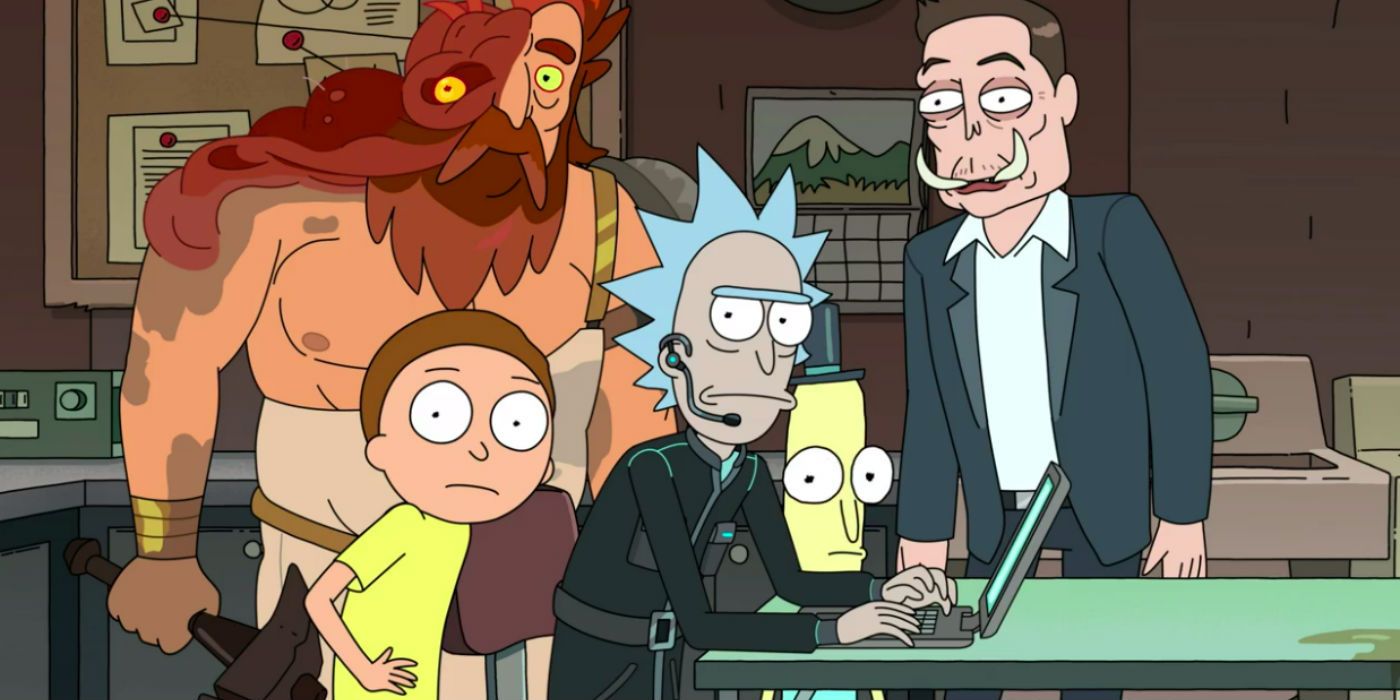 Rick and Morty Heist Crew