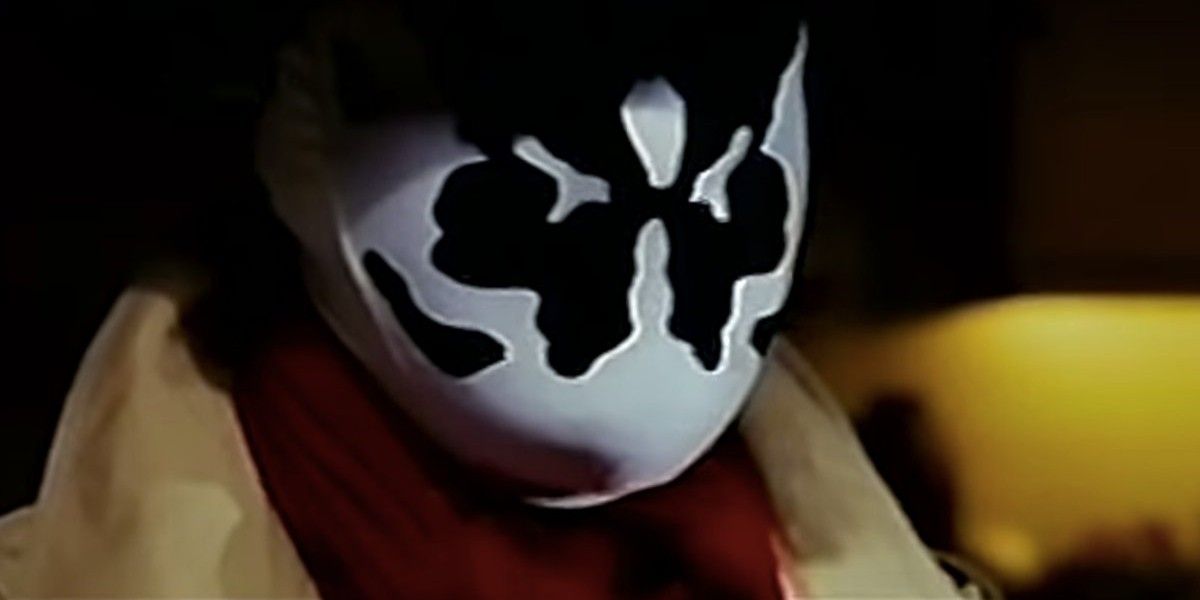 Rorschach from Watchmen 2003 movie test footage
