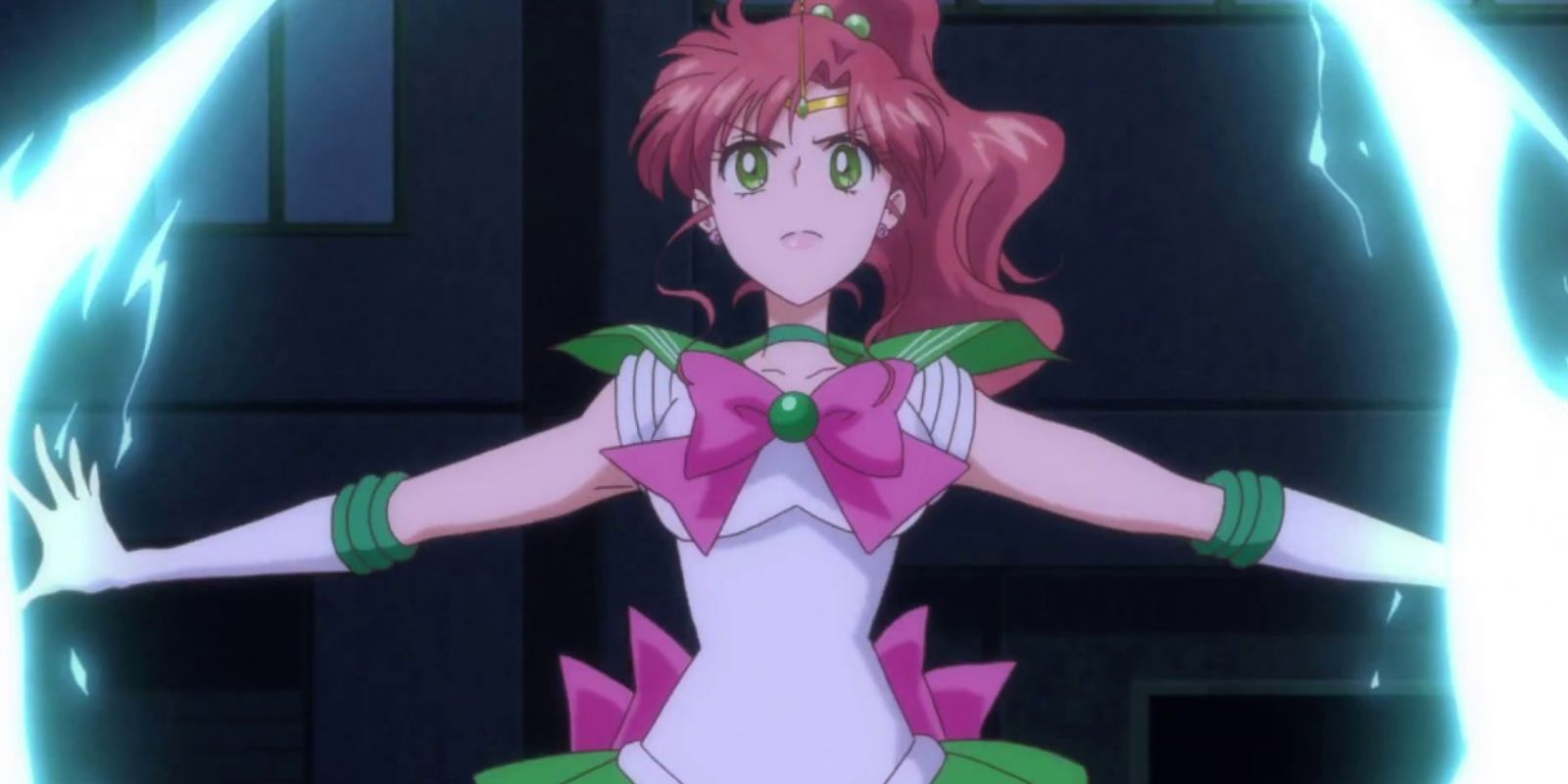 Sailor Jupiter Wields Lightning In Sailor Moon Crystal